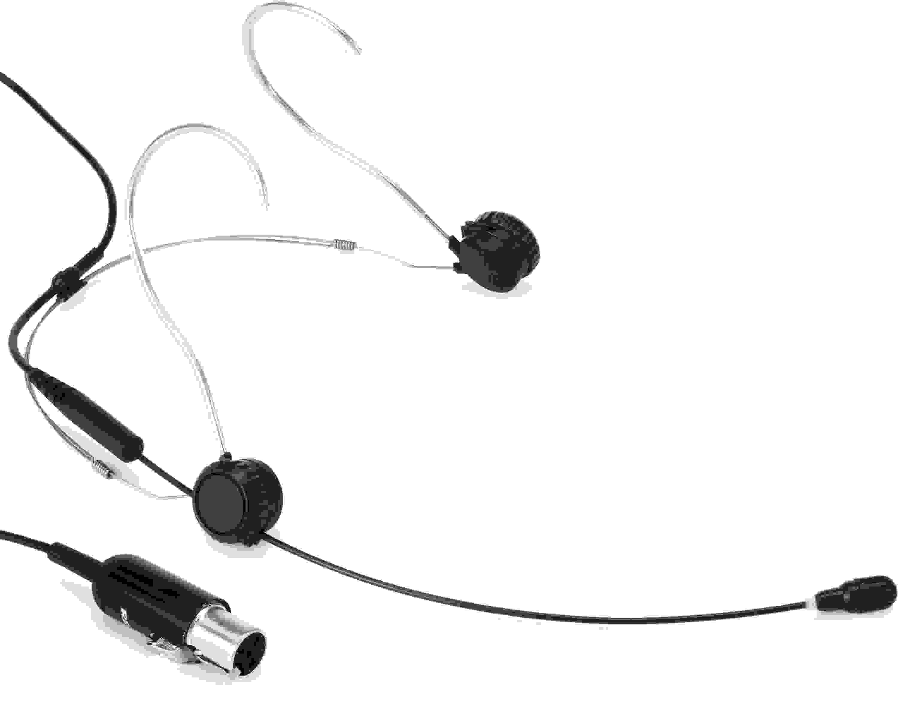 Shure TwinPlex TH53B/O-MTQG Omnidirectional Headset Microphone with TA4F Connector - Black