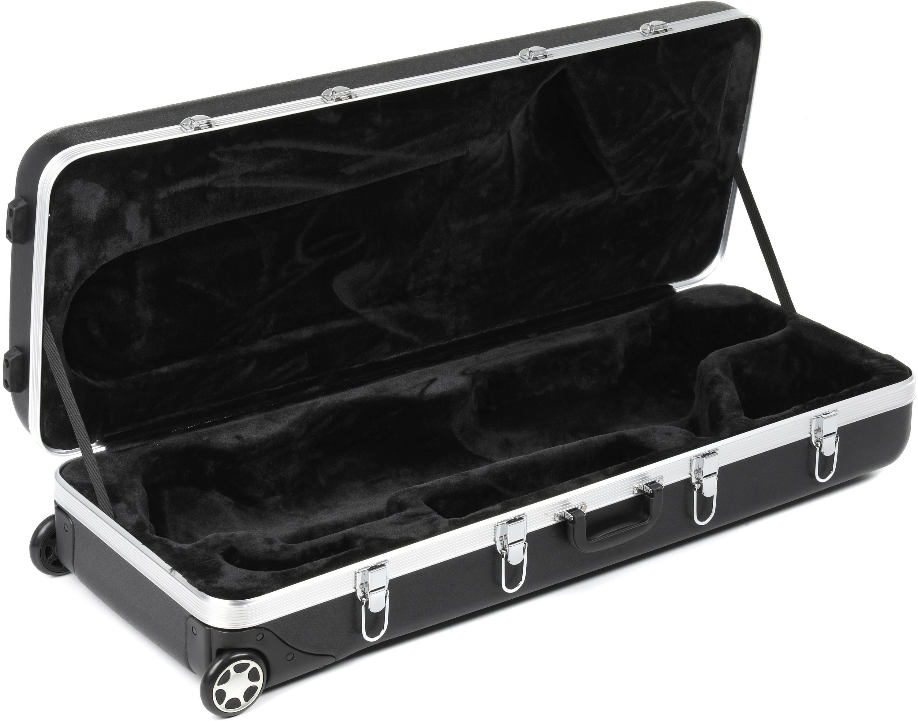 Baritone deals sax case