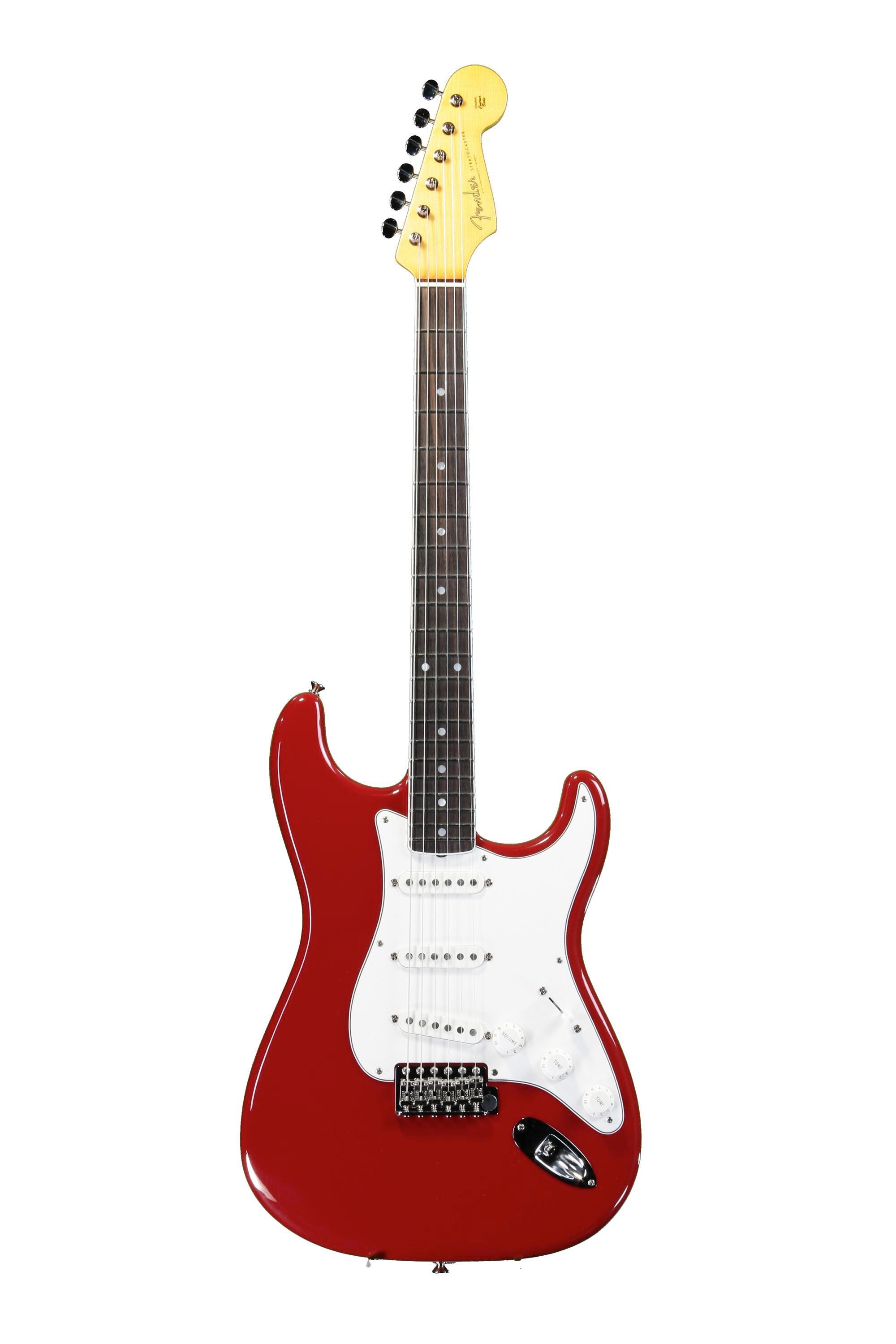 Fender stratocaster on sale dark red