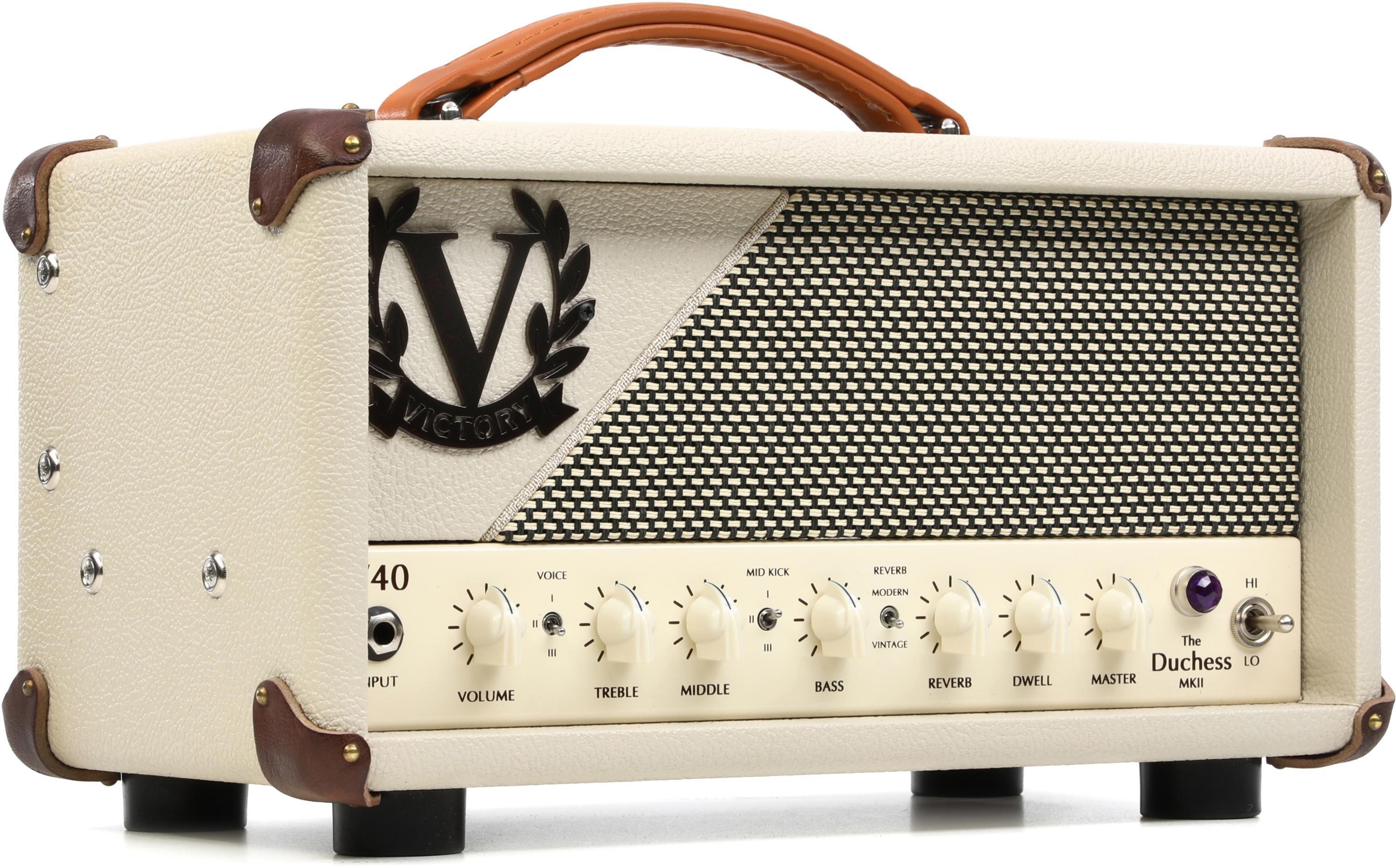 Photo of Victory Amplification V40 The Duchess MKII 40-watt Amplifier Head - Compact Sleeve
