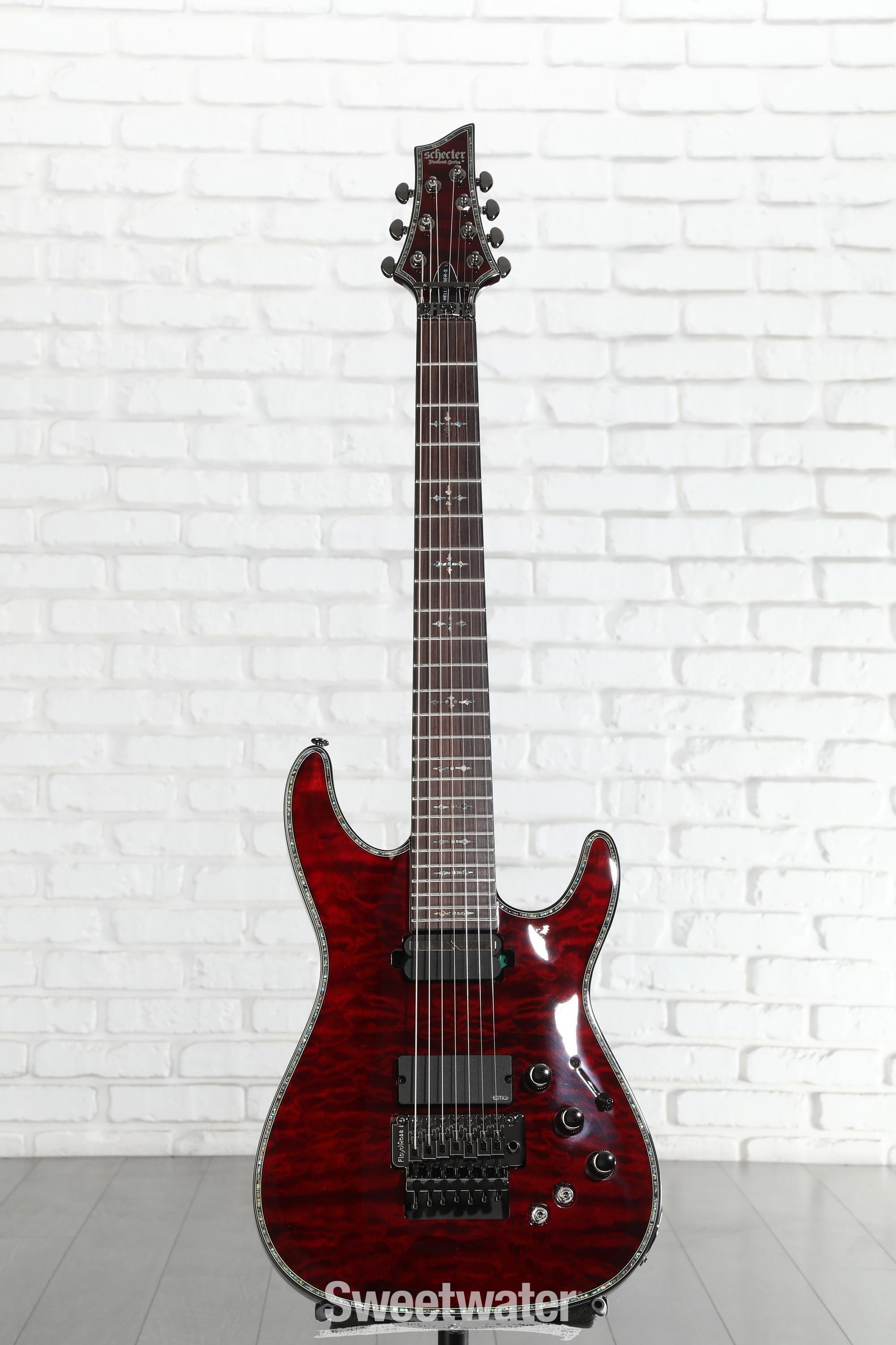 Schecter AD-C-7-HR (Black Cherry) 7弦 Schecter AD-C-7-HR (Black Cherry) 7弦 Schecter AD-C-7-HR (Black
