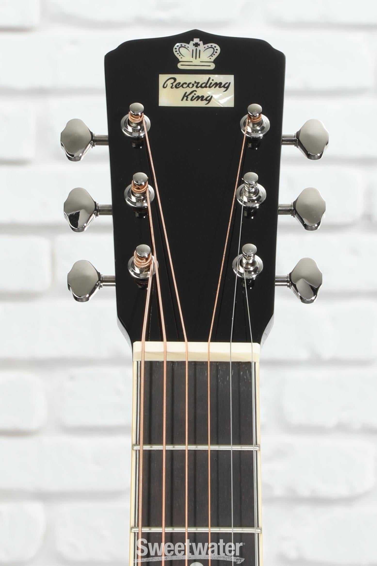 Recording King Professional Squareneck Resonator Guitar - Vintage