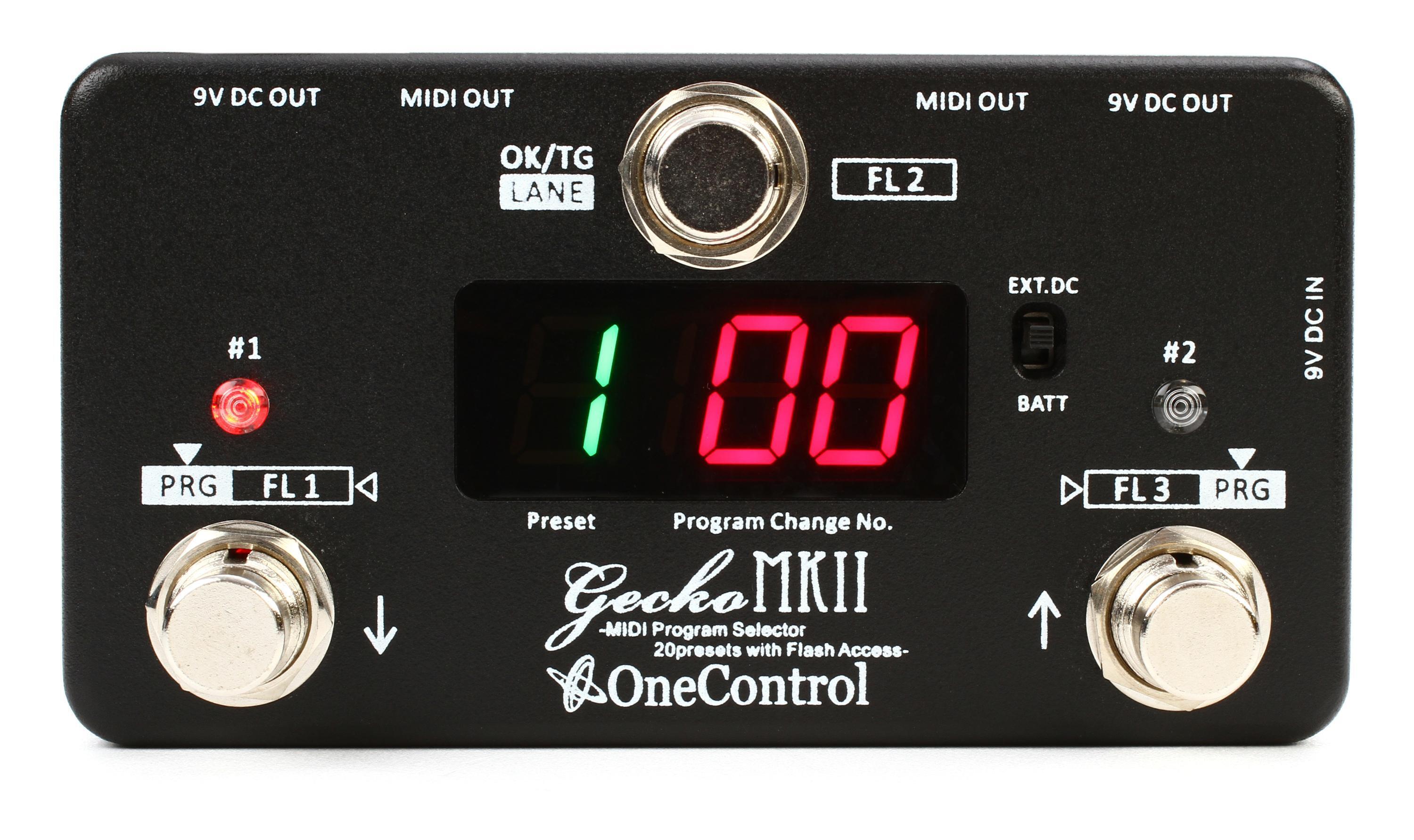 One Control Gecko Mark II MIDI Switcher