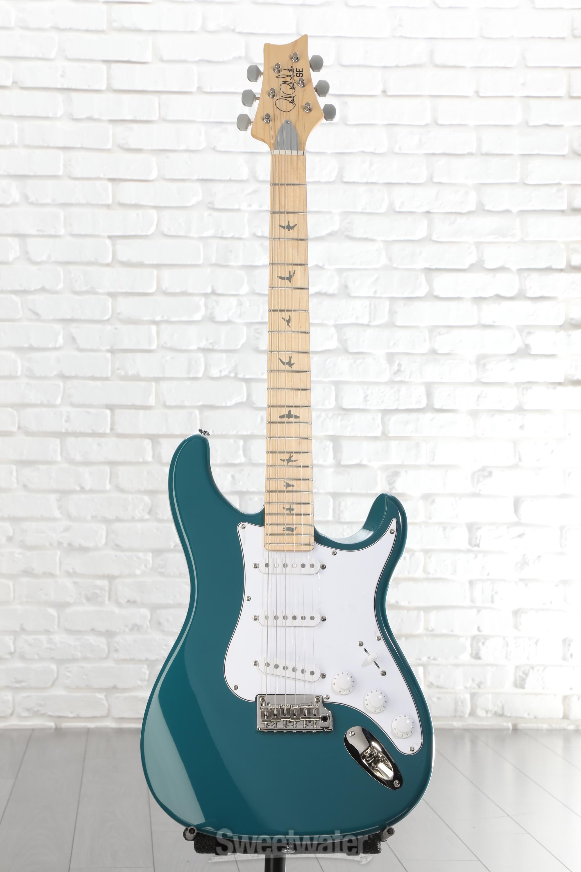 ギター PRS SE Silver Sky Nylon Blue PRS SE Silver Sky Electric Guitar - Nylon Blue with Maple