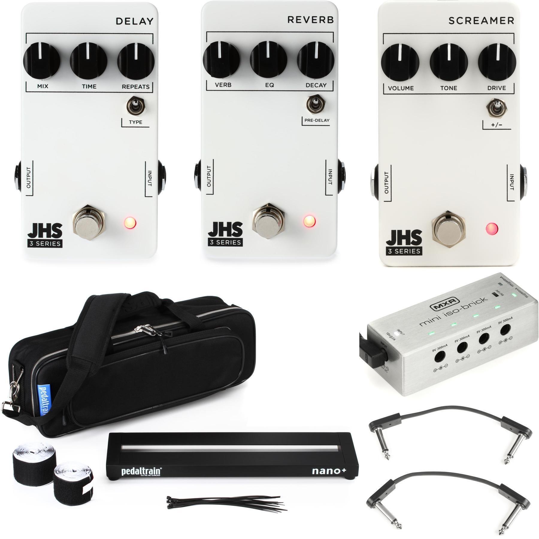 JHS 3 Series Essentials Pedalboard Bundle | Sweetwater