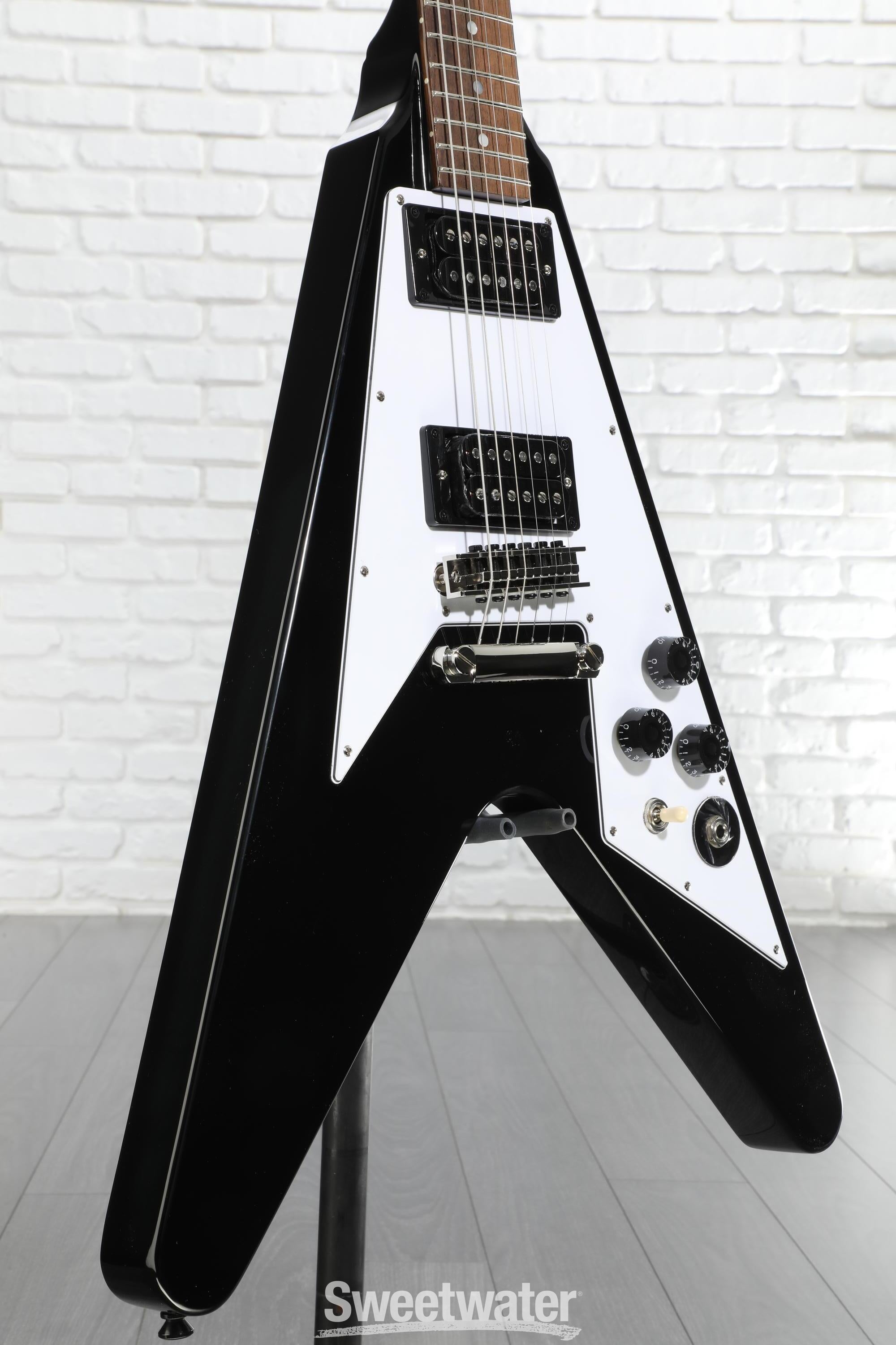 ギター Epiphone Japan Flying V Epiphone Kirk Hammett 1979 Flying V Purple Metallic <エピフォン