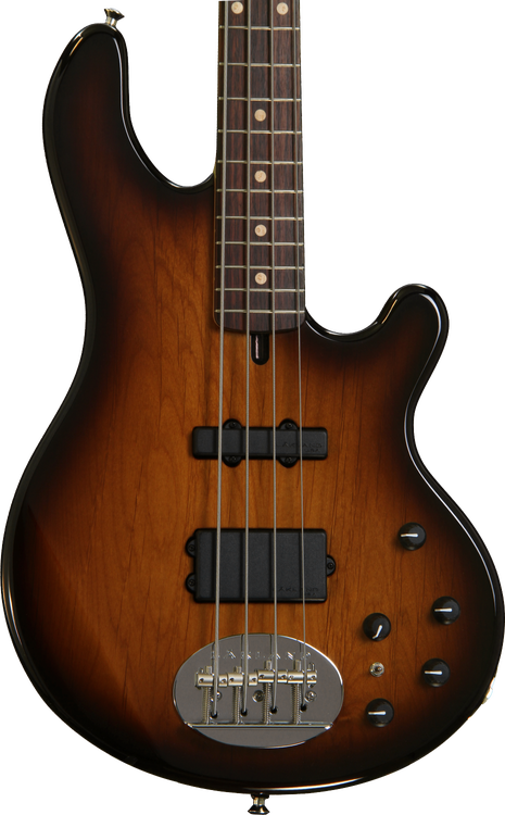 Lakland USA Classic 44-14 Bass Guitar - Tobacco Sunburst with Rosewood  Fingerboard | Sweetwater