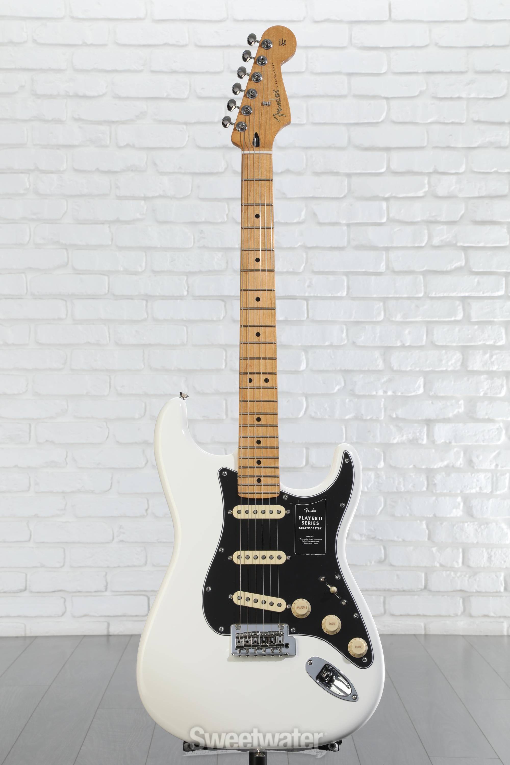 Fender Player II Stratocaster Electric Guitar - Polar White