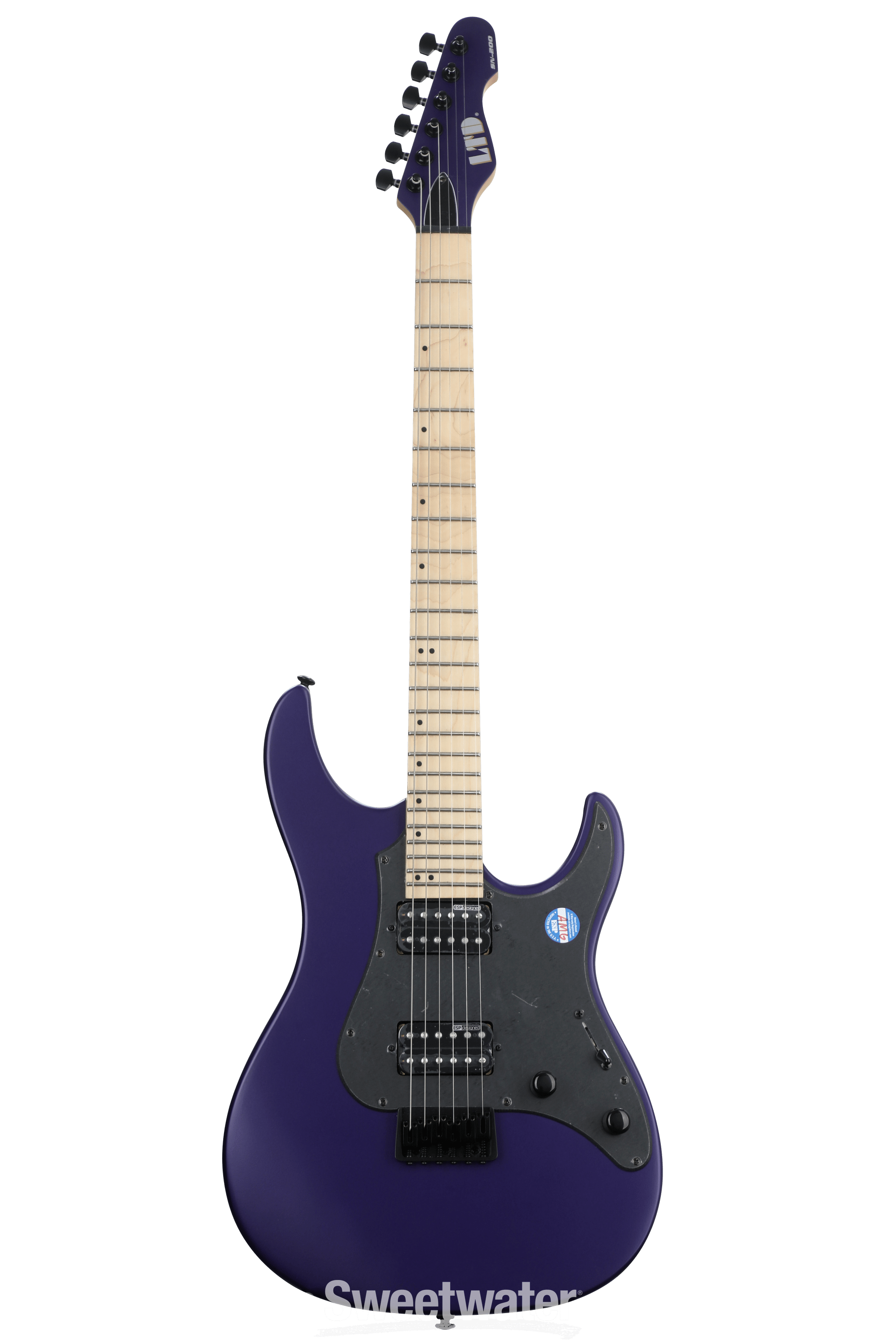 ESP LTD SN-200HT Electric Guitar - Dark Purple Metallic Satin