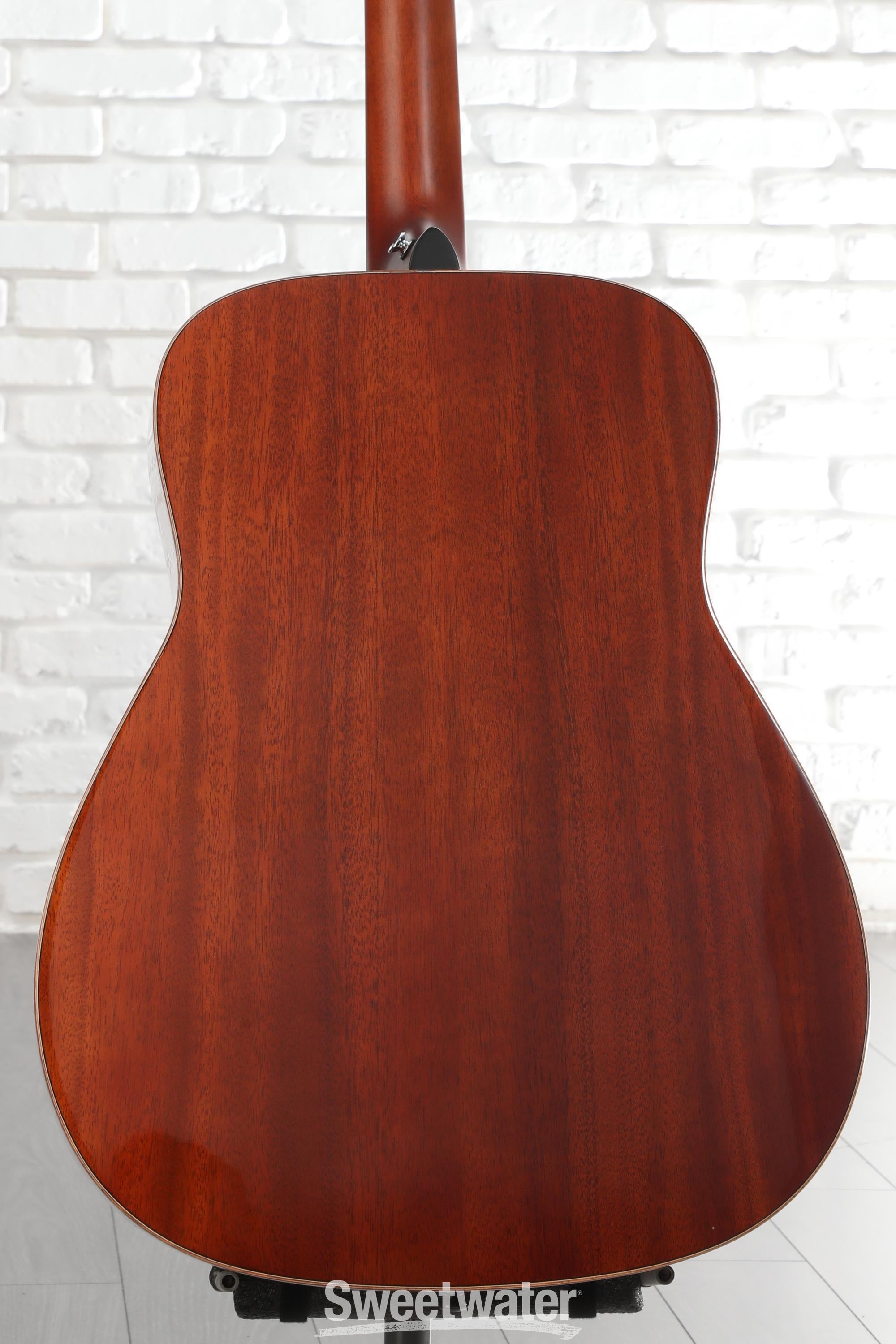 Yamaha FG850 Dreadnought Acoustic Guitar - Natural | Sweetwater