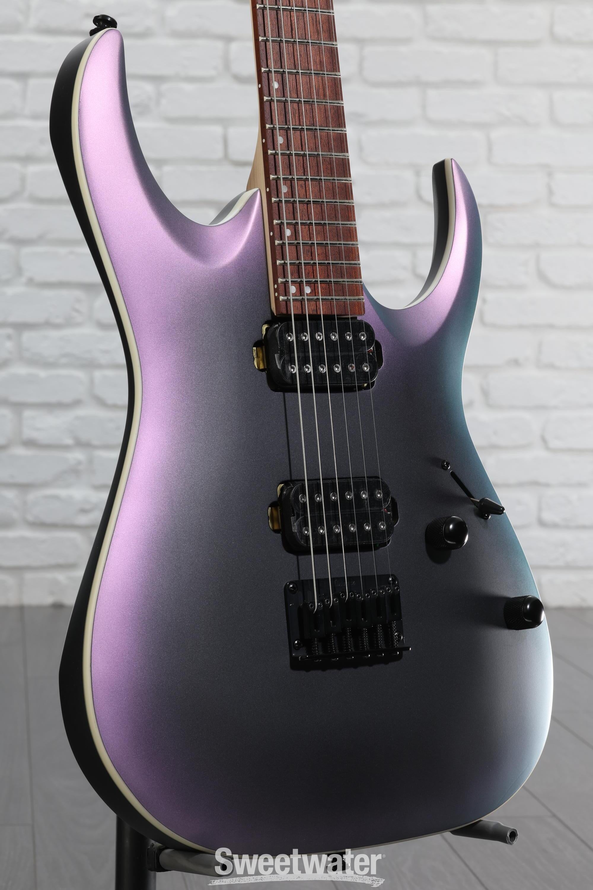 Ibanez Standard RGA42EX Electric Guitar - Black Aurora Burst Matte