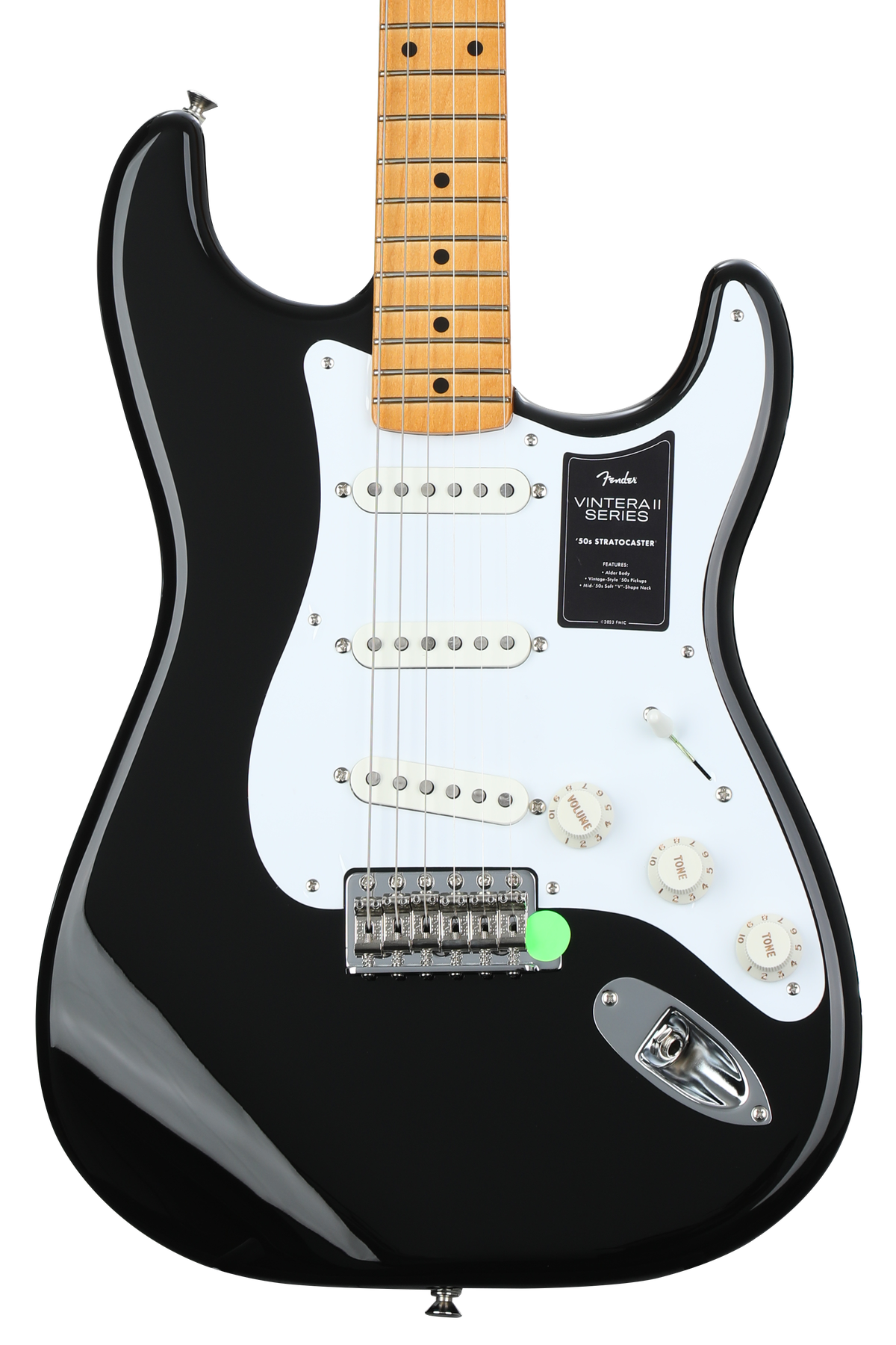 Fender Vintera II '50s Stratocaster Electric Guitar - Black with