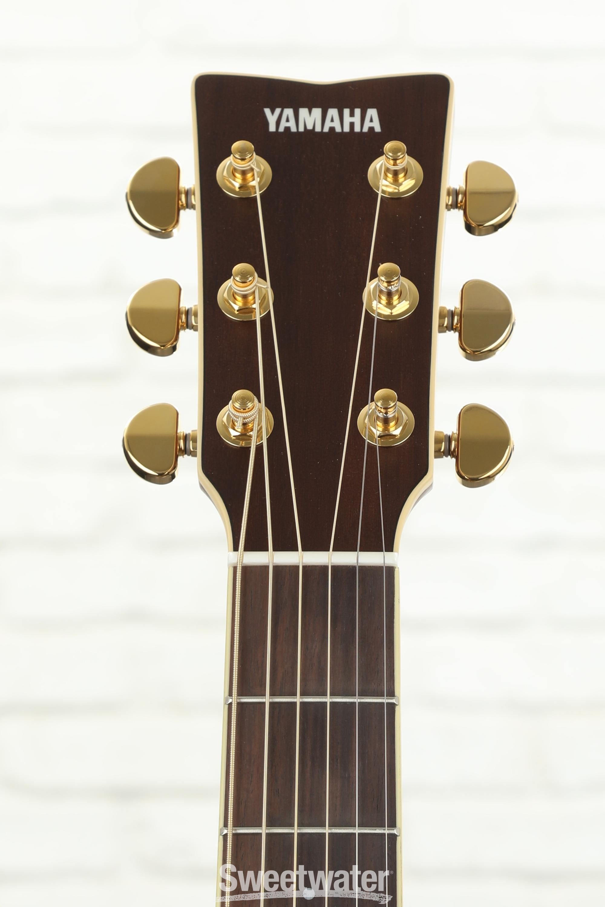 Yamaha LS6M ARE Concert Acoustic Guitar - Natural | Sweetwater
