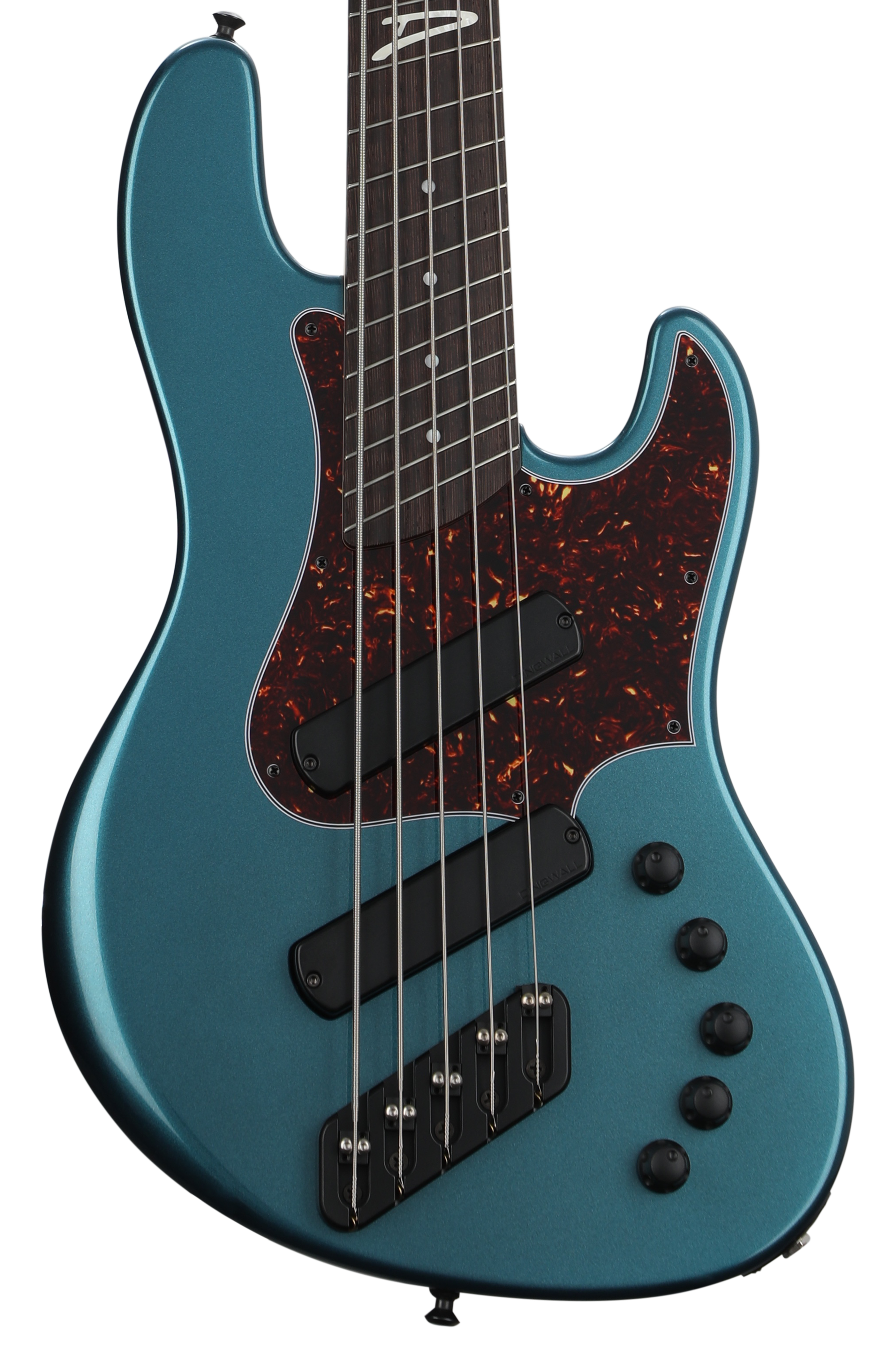 Dingwall Guitars Custom Shop Super J 5-string Bass Guitar - Lake Placid Blue