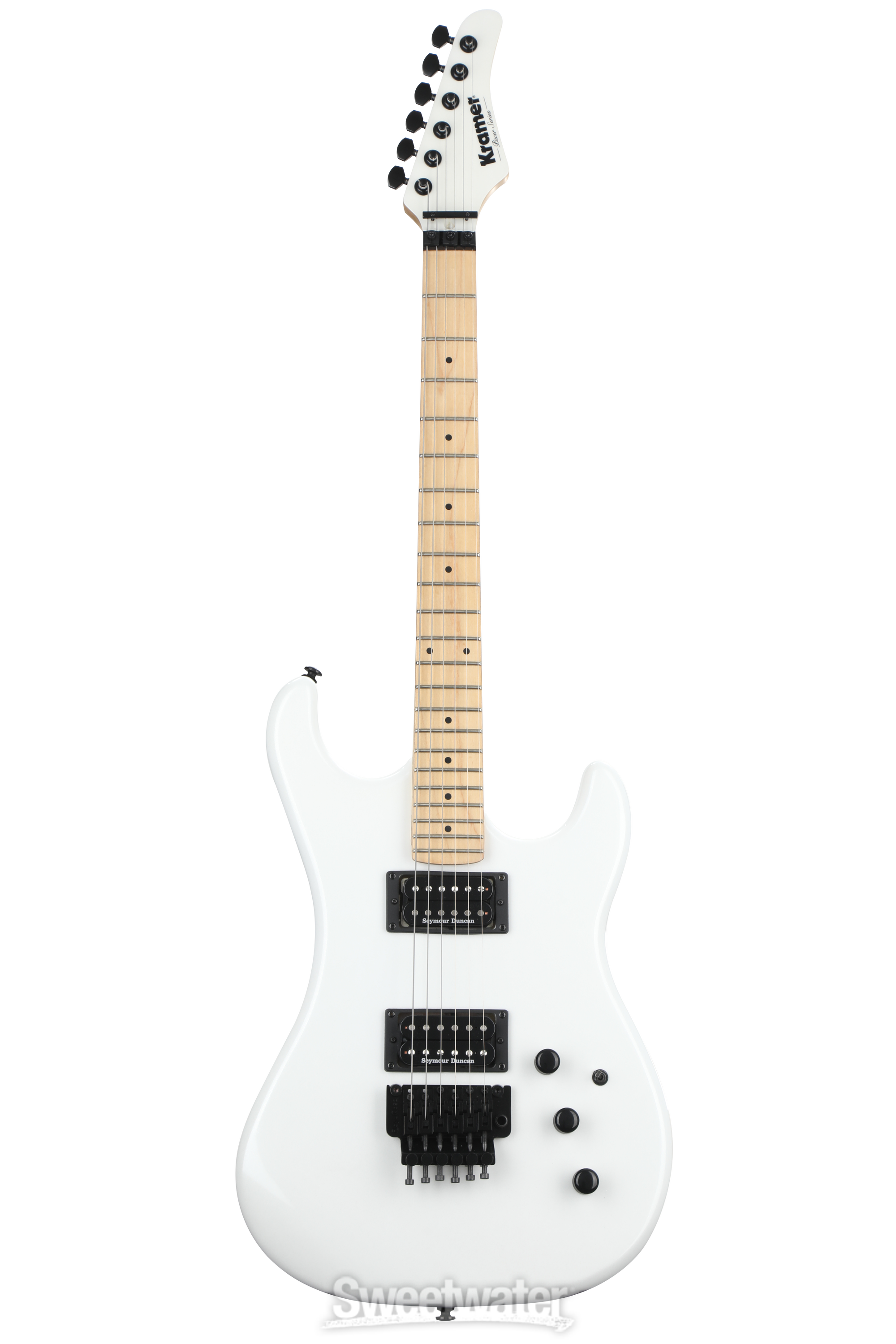 ギター Kramer Pacer Vintage Kramer Pacer Vintage Electric Guitar - Pearl White | Sweetwater