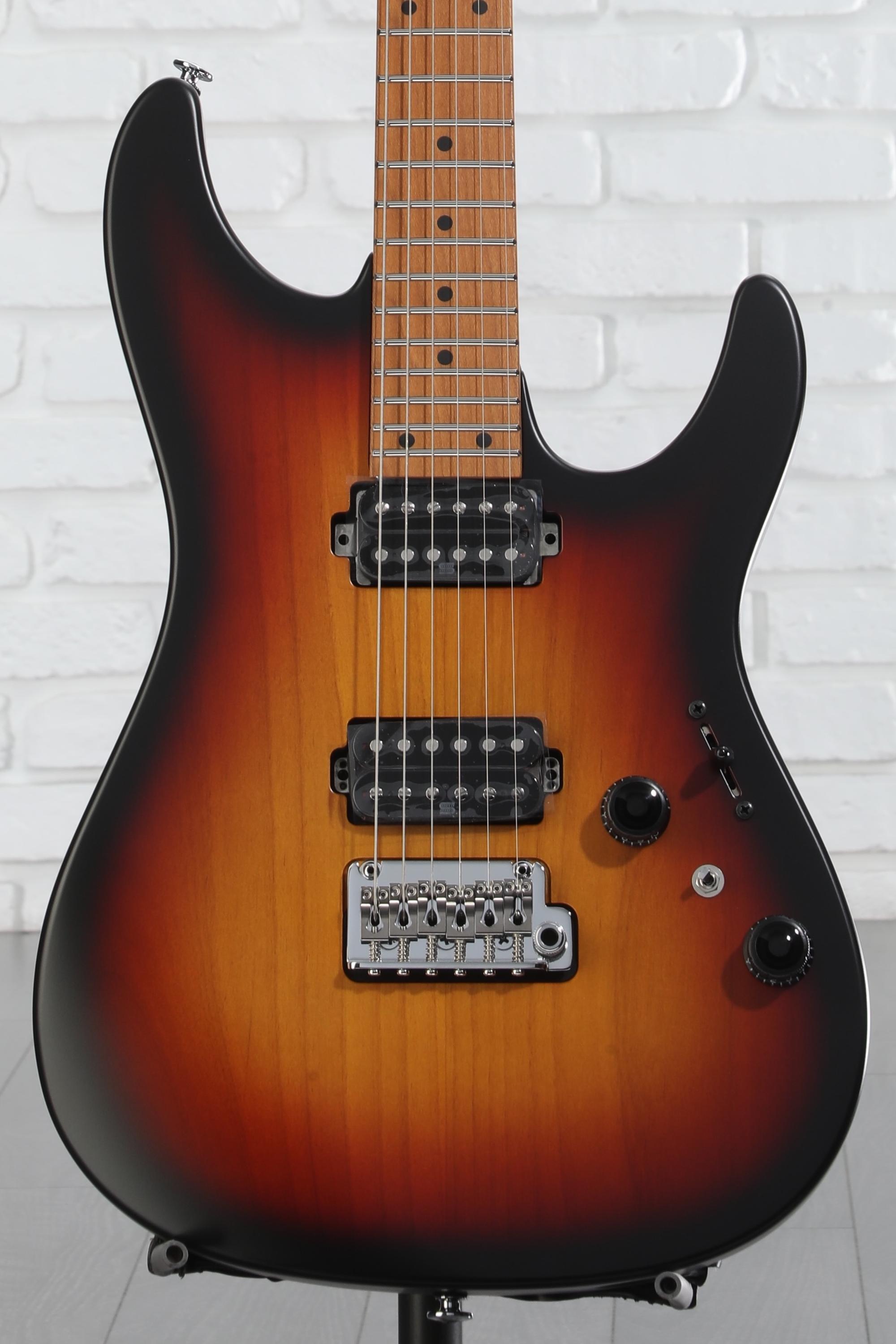 Ibanez Prestige AZ2402 Electric Guitar - Tri Burst Fade Flat