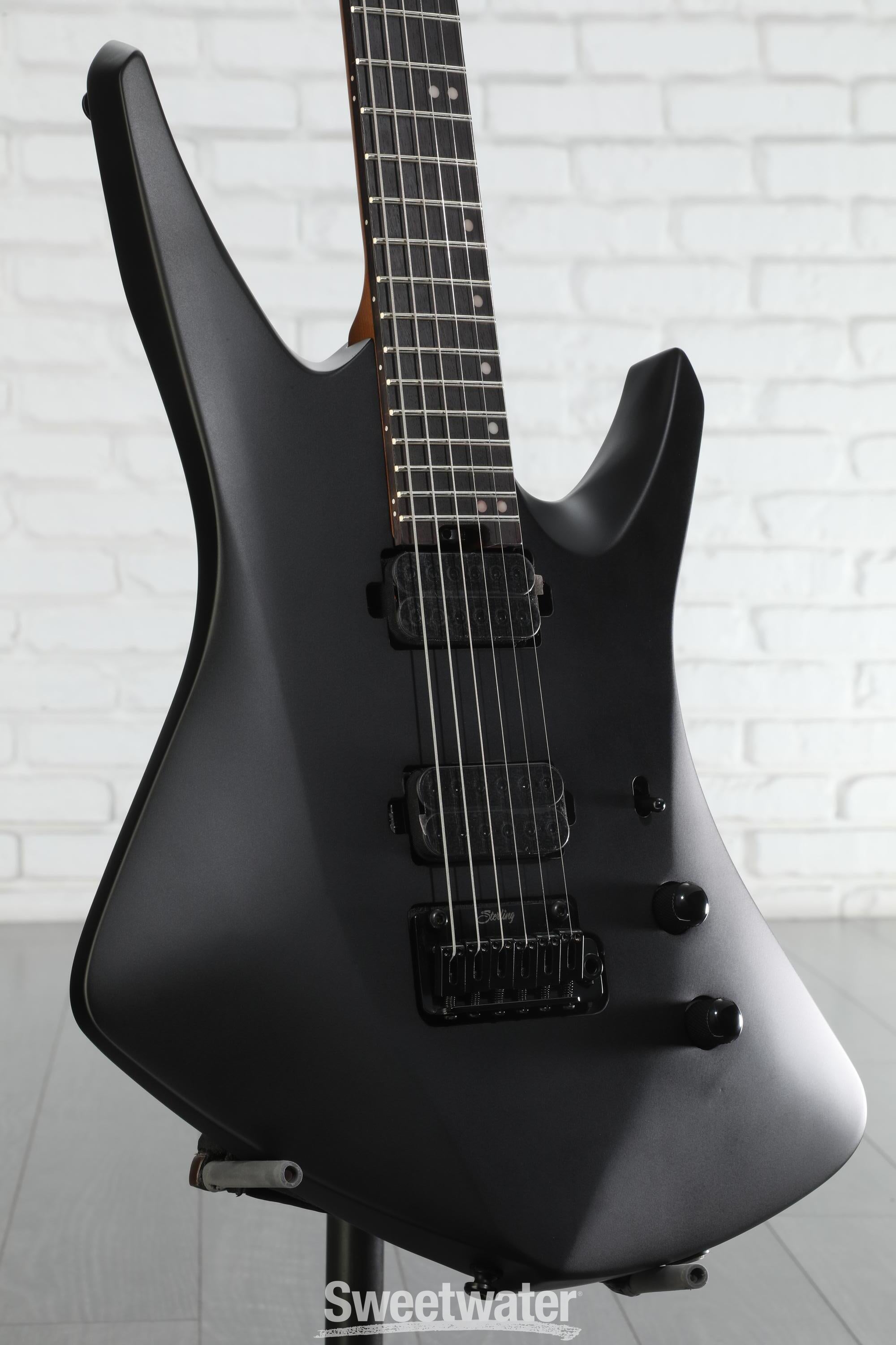 Sterling By Music Man Kaizen 6 Electric Guitar - Stealth Black