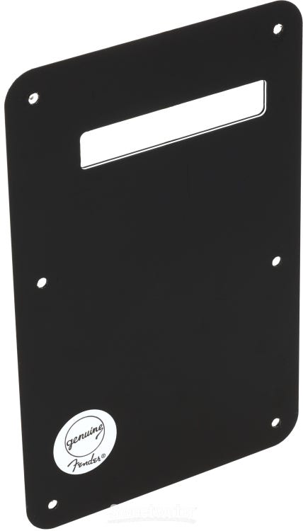 Fender Stratocaster Modern-Style Tremolo Backplates -3-ply Black