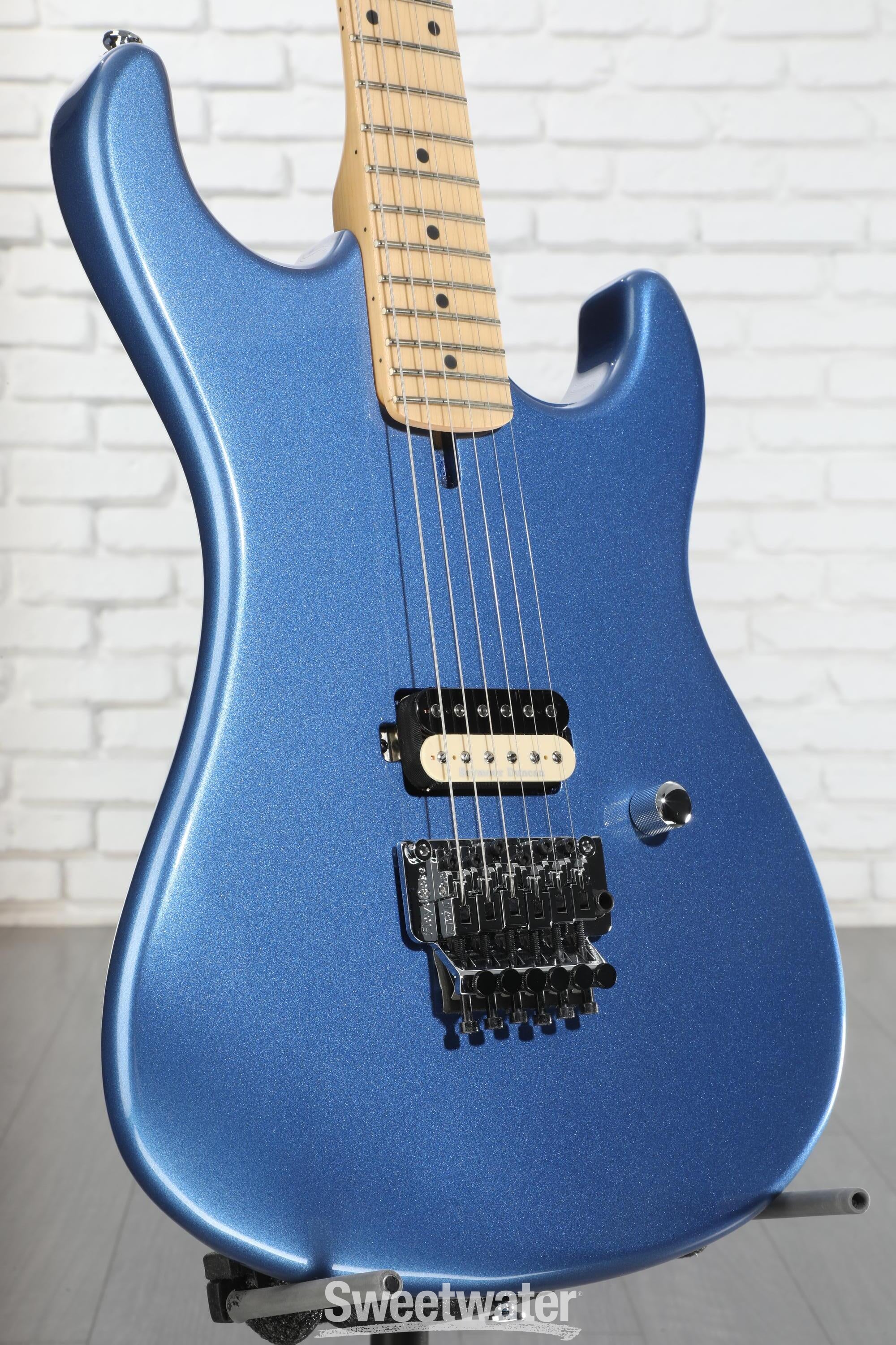 クレイマー エレキギター Kramer The 84 Baretta Kramer The 84 Electric Guitar - Blue Metallic | Sweetwater