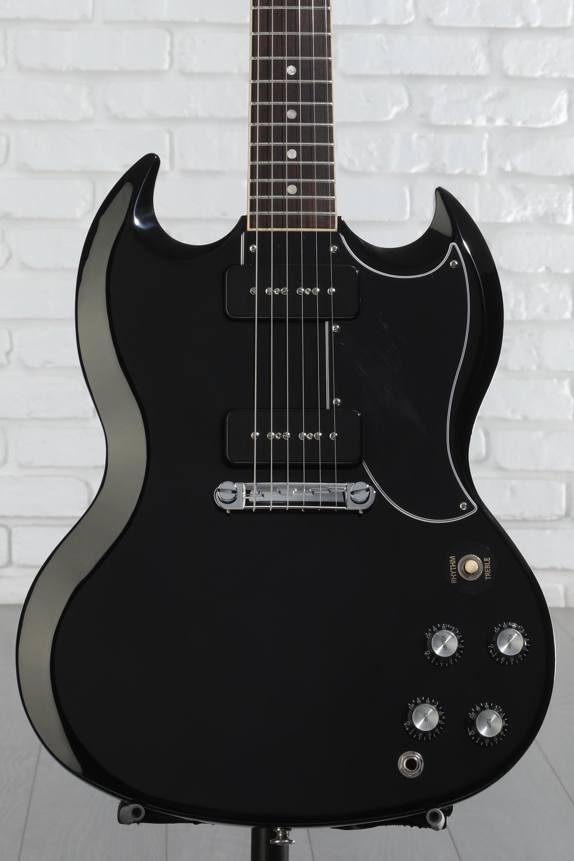 I*u様 Gibson SG ブラック エレキギター Gibson SG Special Electric Guitar - Ebony | Sweetwater