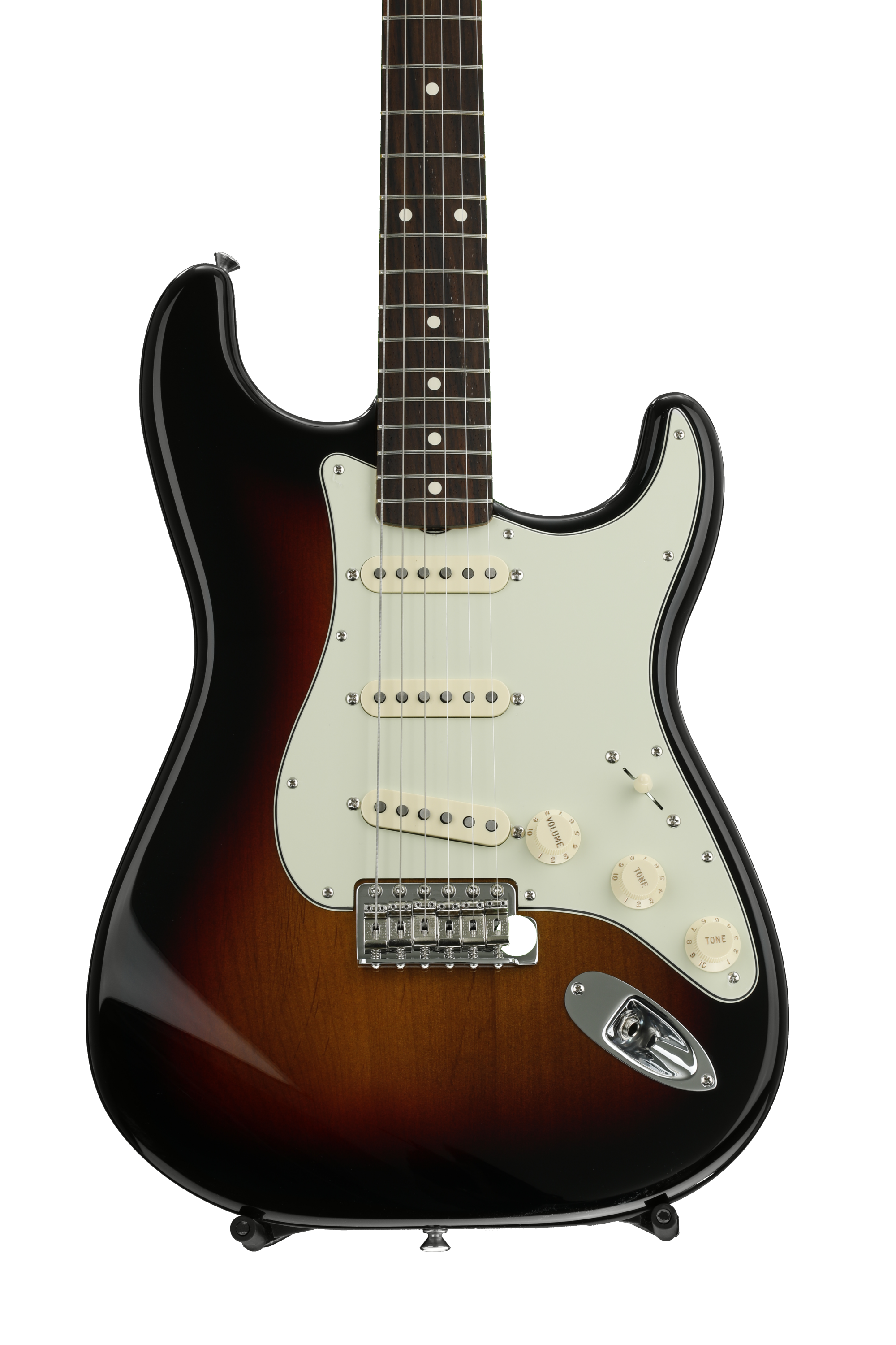 Fender Classic Series '60s Stratocaster, Lacquer - 3-Color Sunburst with Rosewood Fingerboard