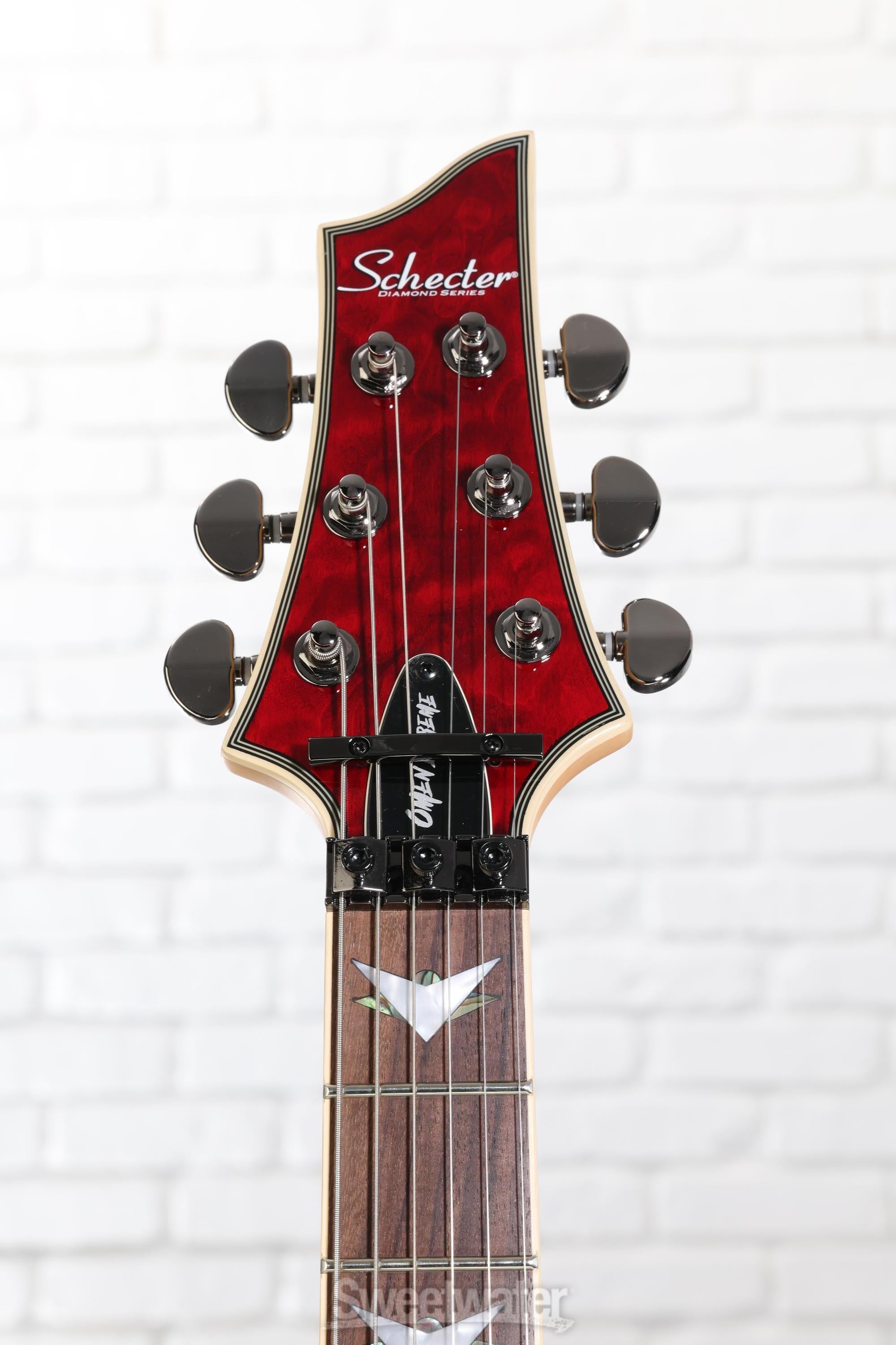 Schecter Omen Extreme-6 FR Electric Guitar - Black Cherry | Sweetwater