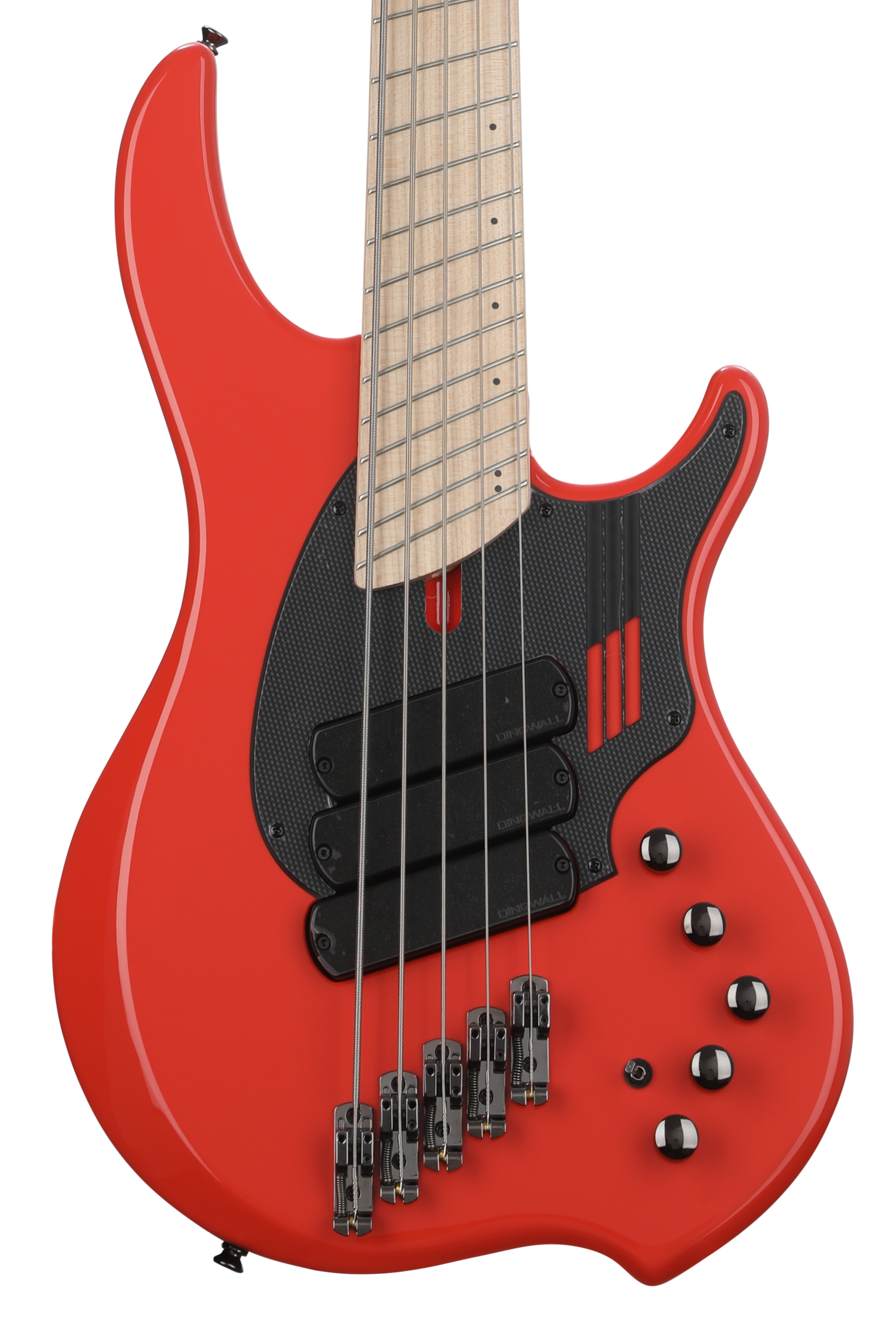 Dingwall Guitars NG3 Adam Nolly Getgood Signature 5-string Electric Bass  - Fiesta Red | Sweetwater
