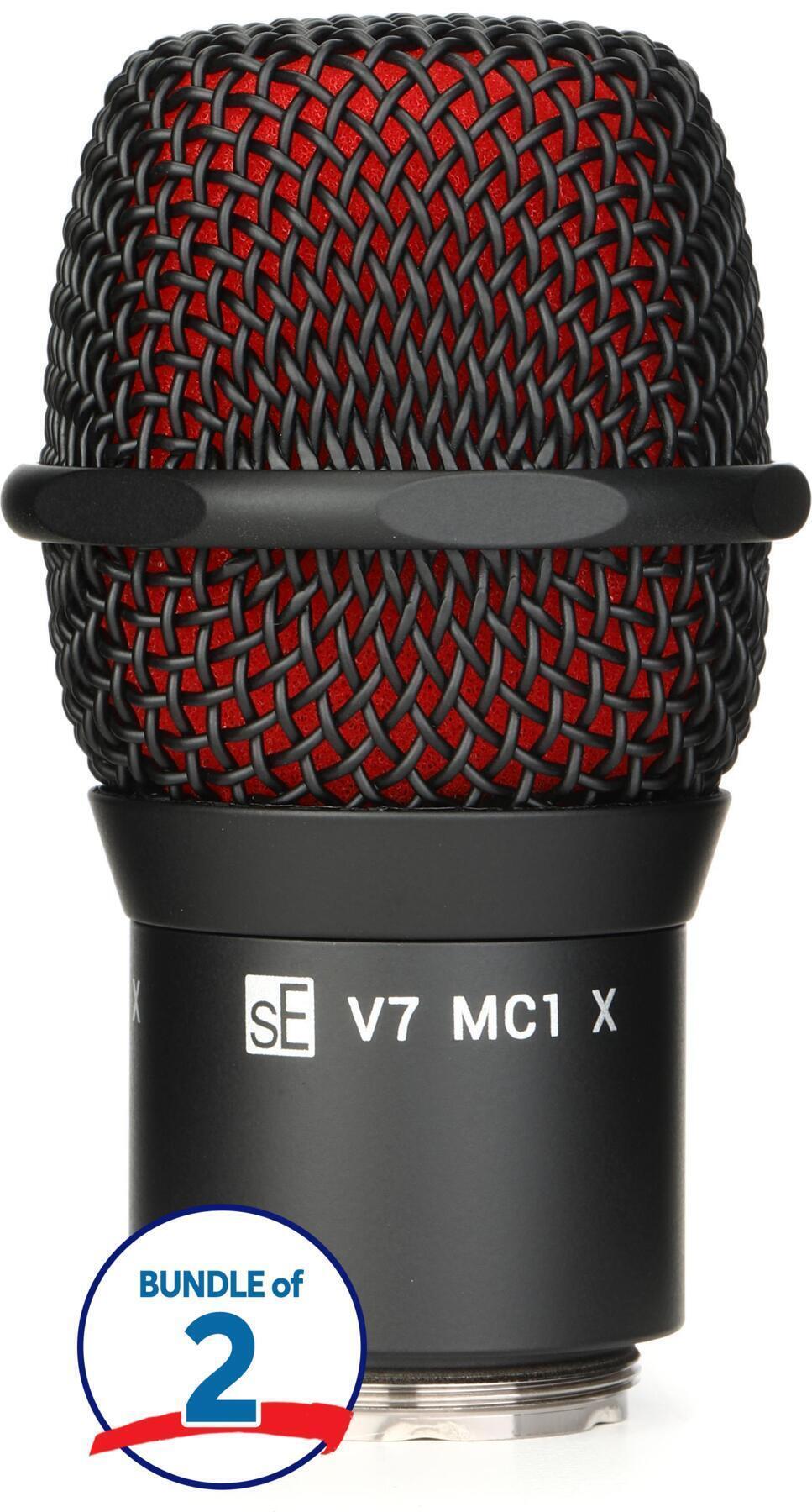 sE Electronics V7 MC1 X Capsule for Shure Wireless - Black