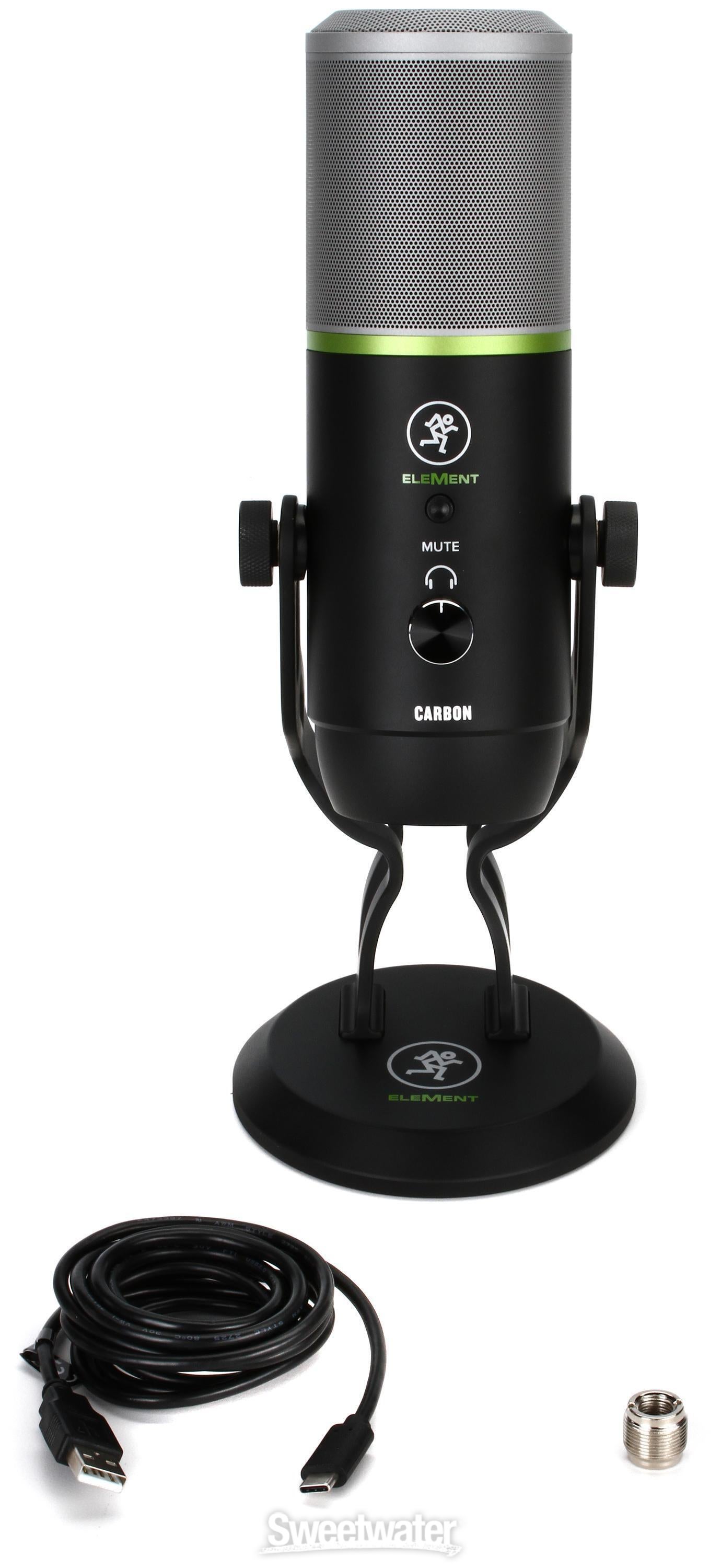 Mackie EM-CARBON USB Condenser Microphone | Sweetwater