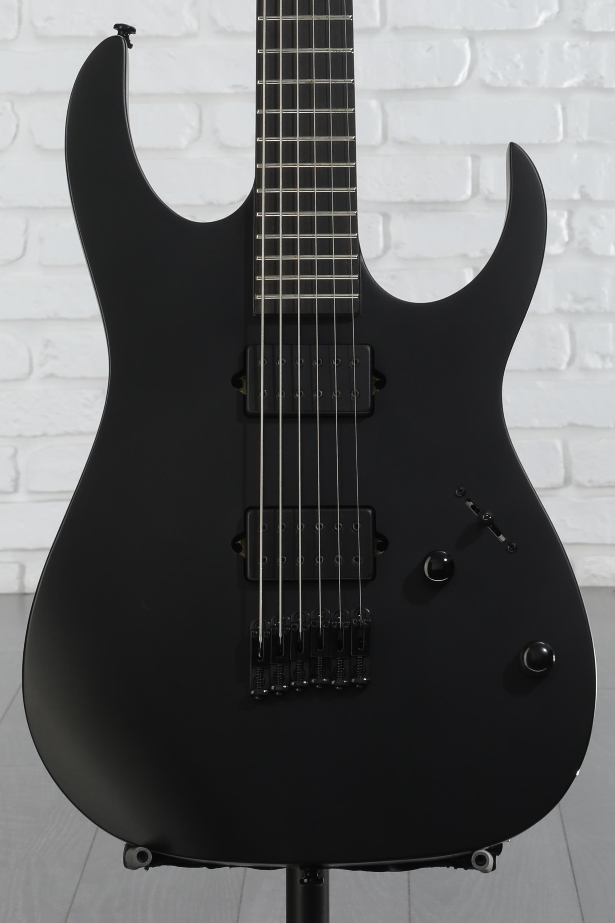 Ibanez Iron Label RG Baritone - Black Flat