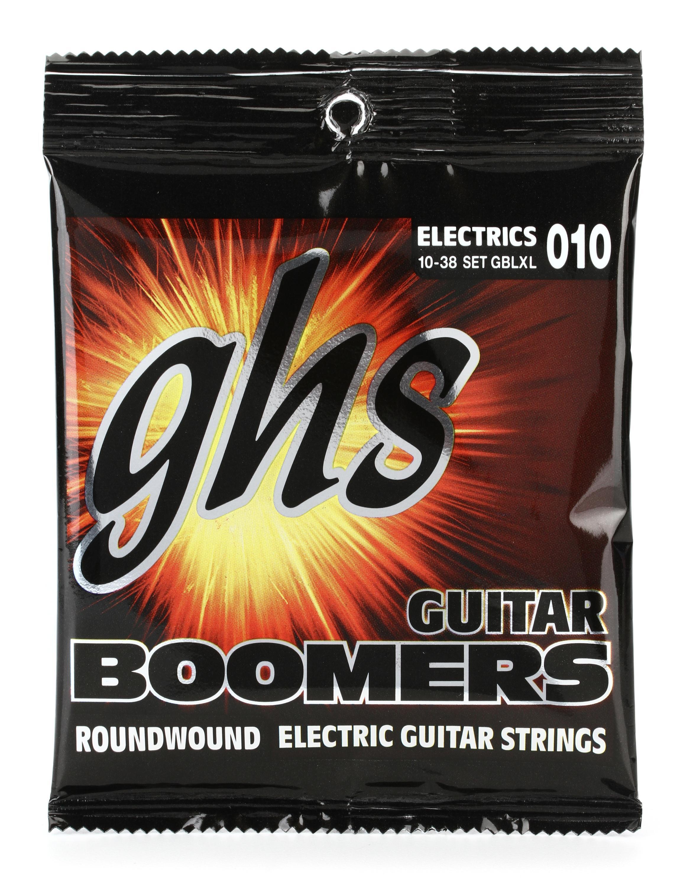 Light　Guitar　Light/Extra　.010-.038　GBLXL　Strings　Electric　Guitar　Boomers　GHS　Sweetwater