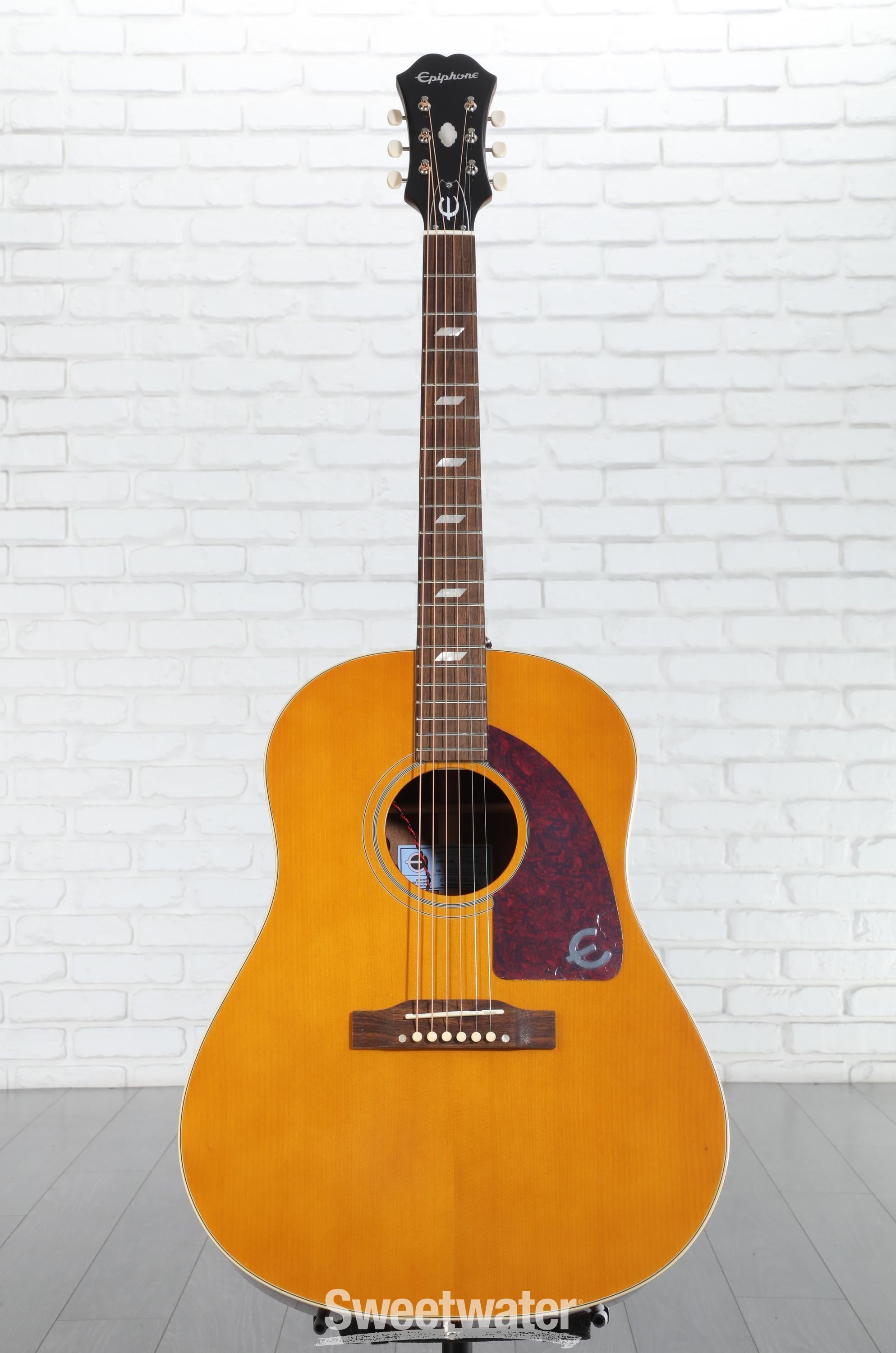 Epiphone Masterbilt Texan Acoustic-Electric Guitar - Antique