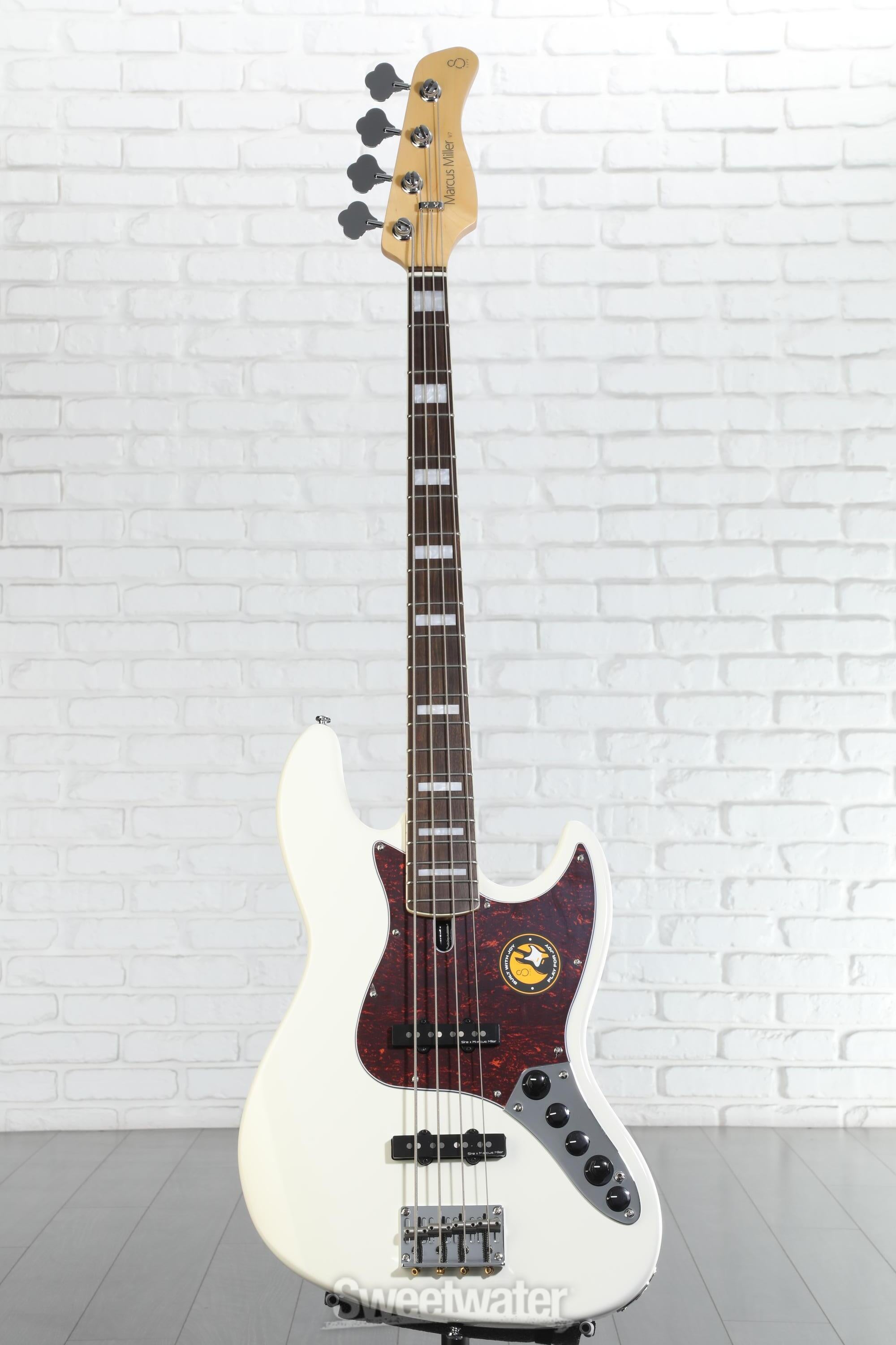 Sire Marcus Miller V7 Alder 4-string Bass Guitar - Antique White
