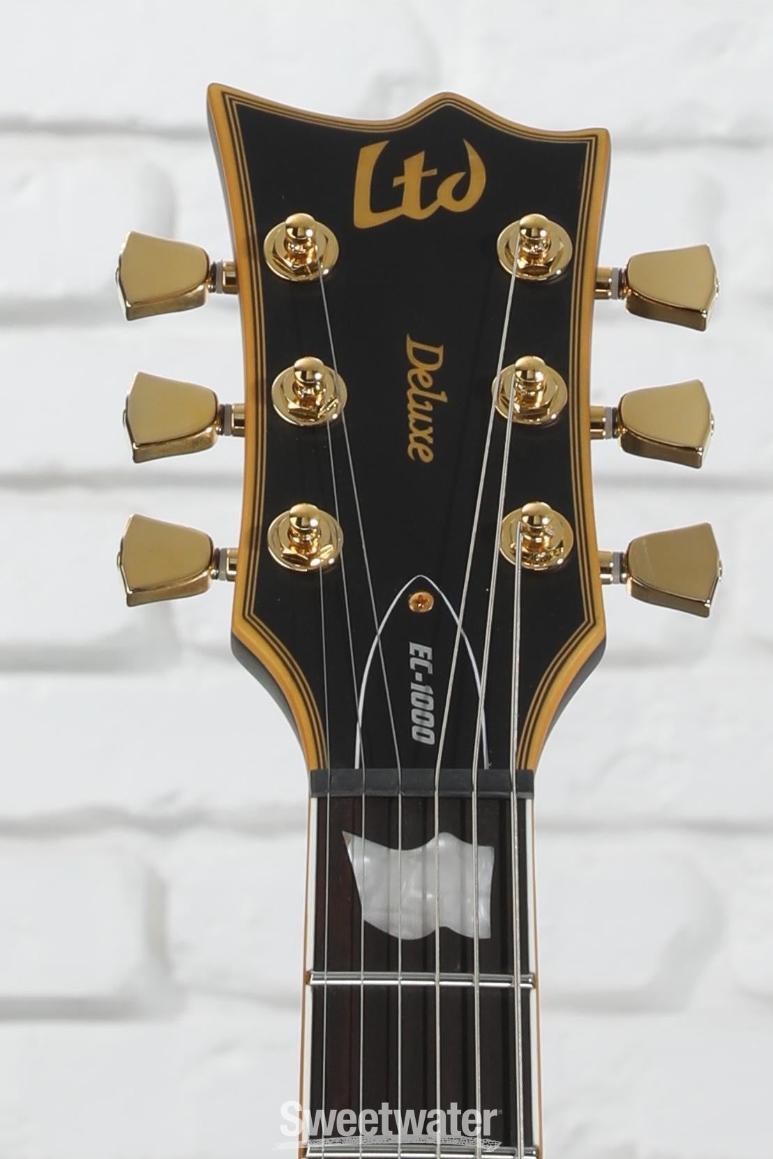 ESP LTD EC-1000 Left-handed Electric Guitar - Vintage Black