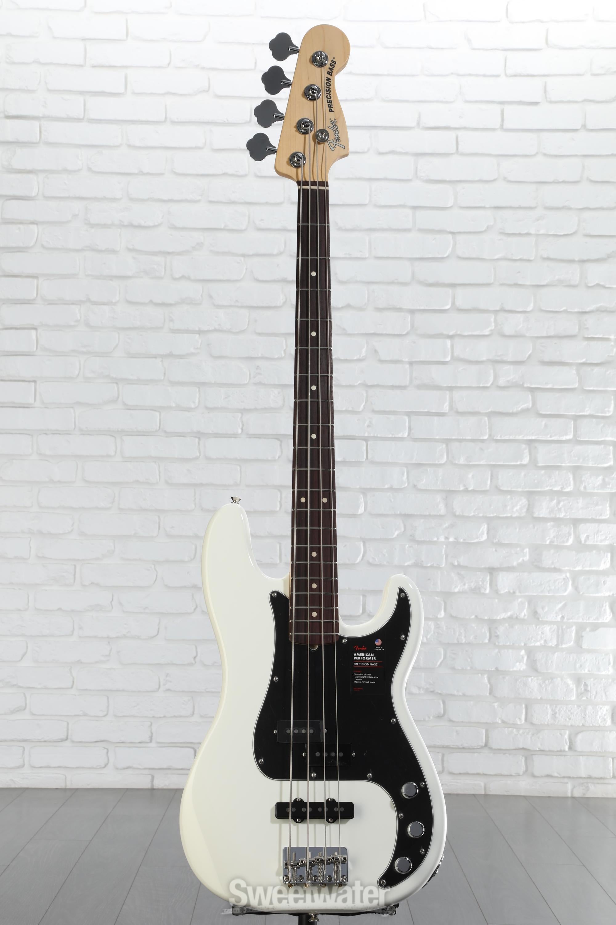 ベース Fender AmericanPerformer Precision Bass Amazon.com: Fender American Performer Precision Bass, 3