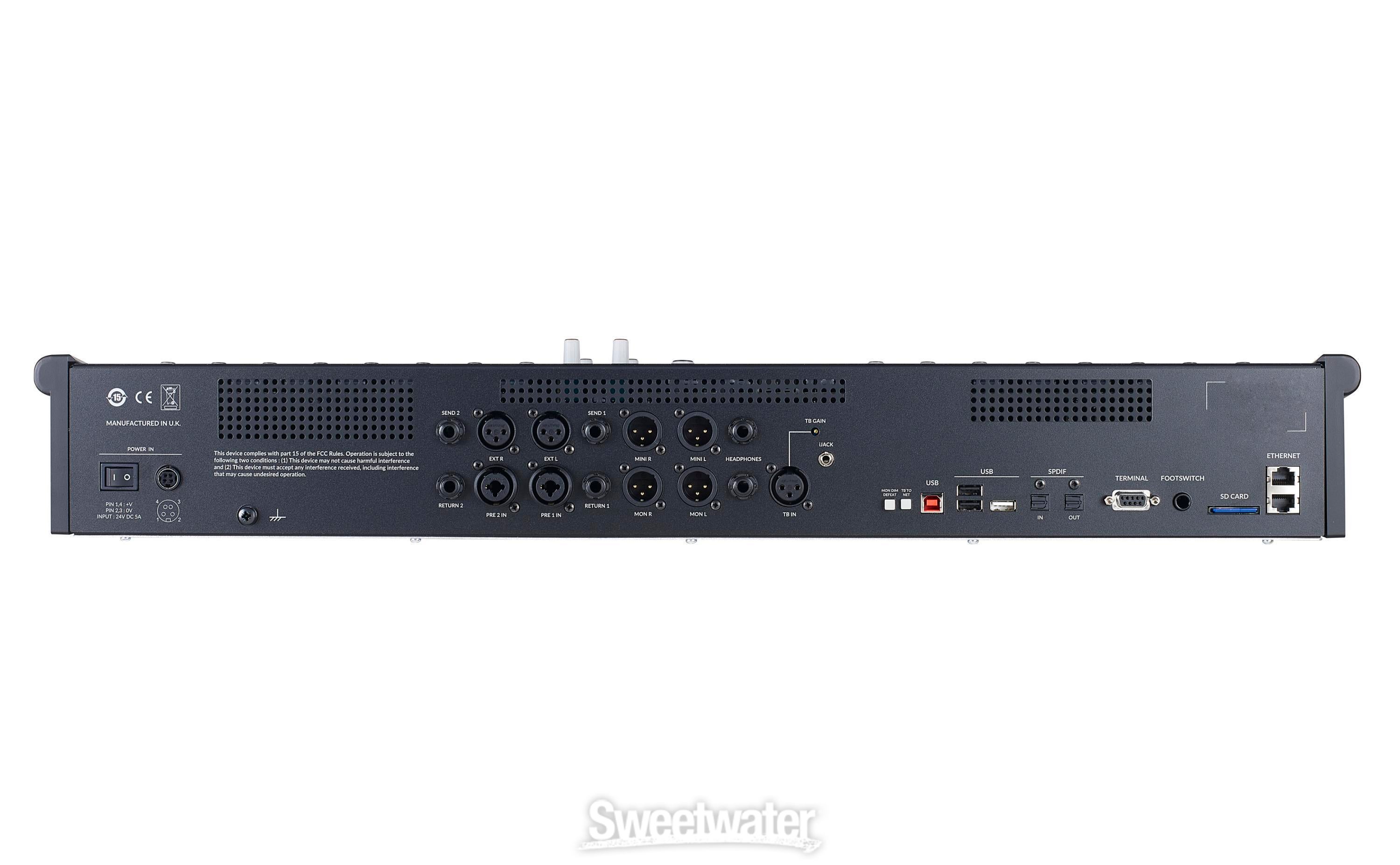 Solid State Logic Nucleus 2 Dark DAW Controller | Sweetwater