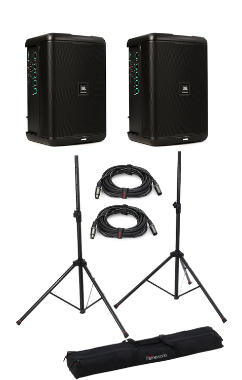 JBL EON One Compact Portable PA Speaker Pair with JBL EON One Compact Portable PA Speaker Pair with