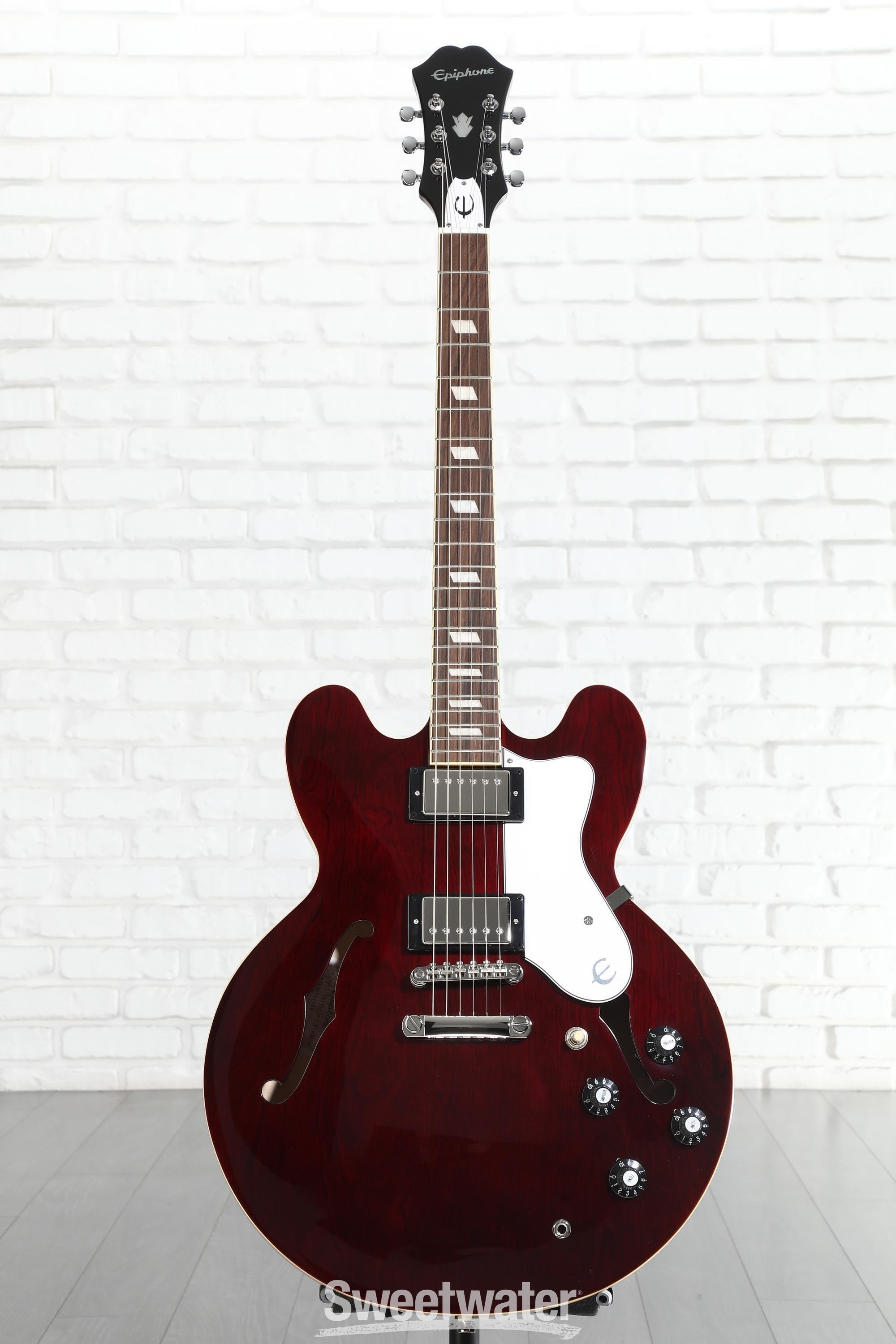 Epiphone Noel Gallagher Riviera Electric Guitar - Dark Red Wine