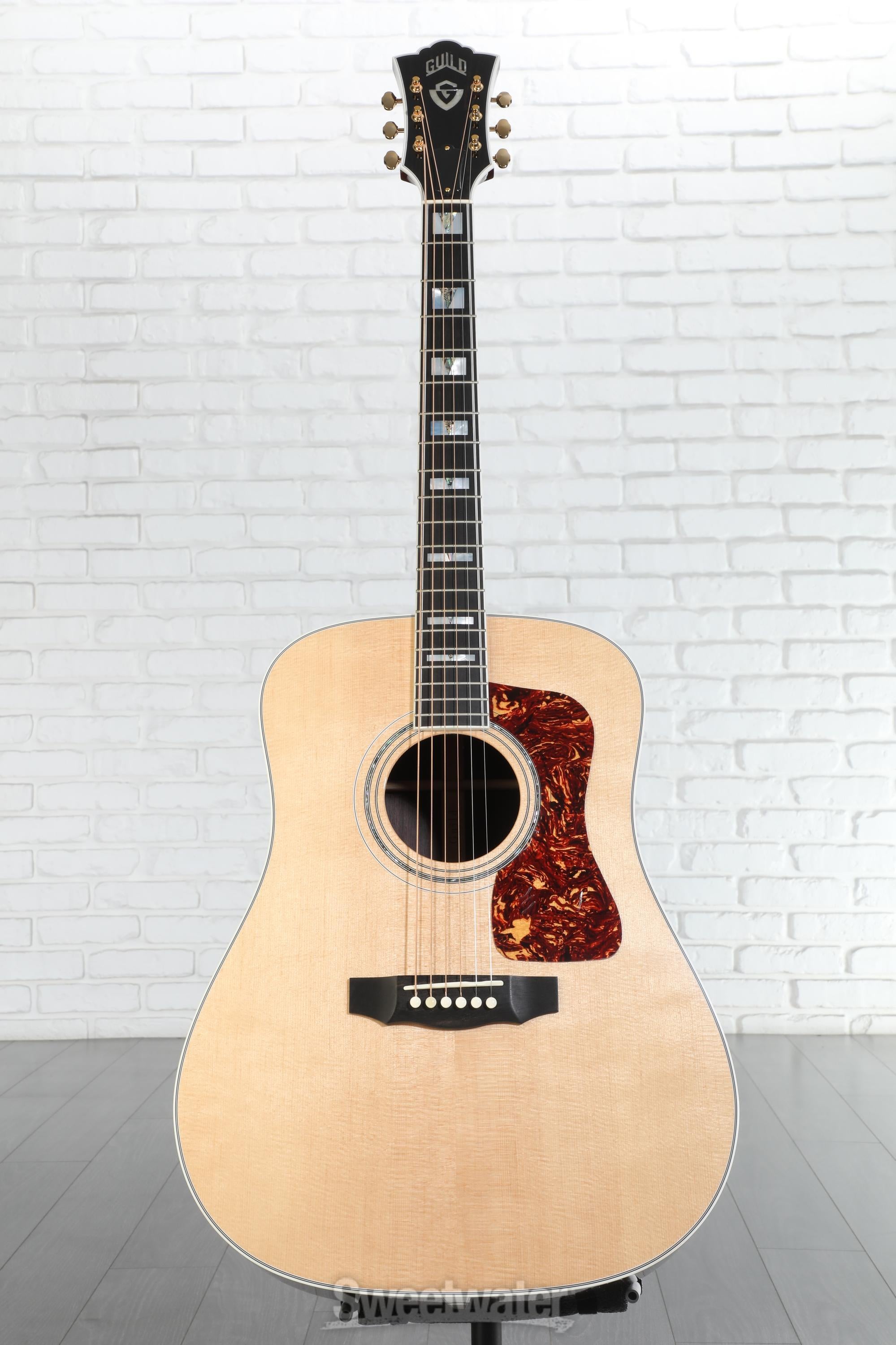 Guild D-55 Acoustic Guitar - Natural | Sweetwater