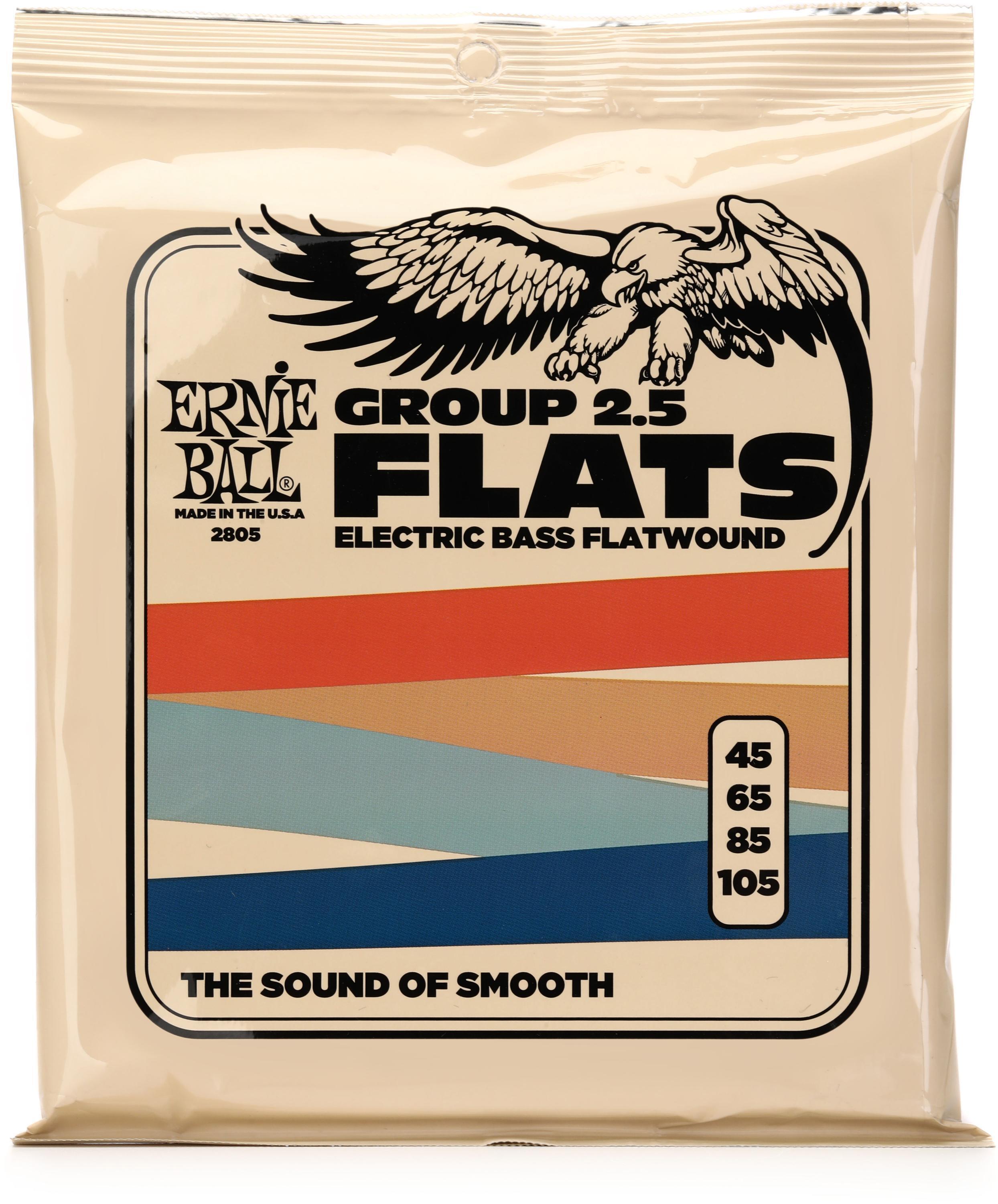Ernie Ball 2805 Flatwound Long-scale Electric Bass Guitar