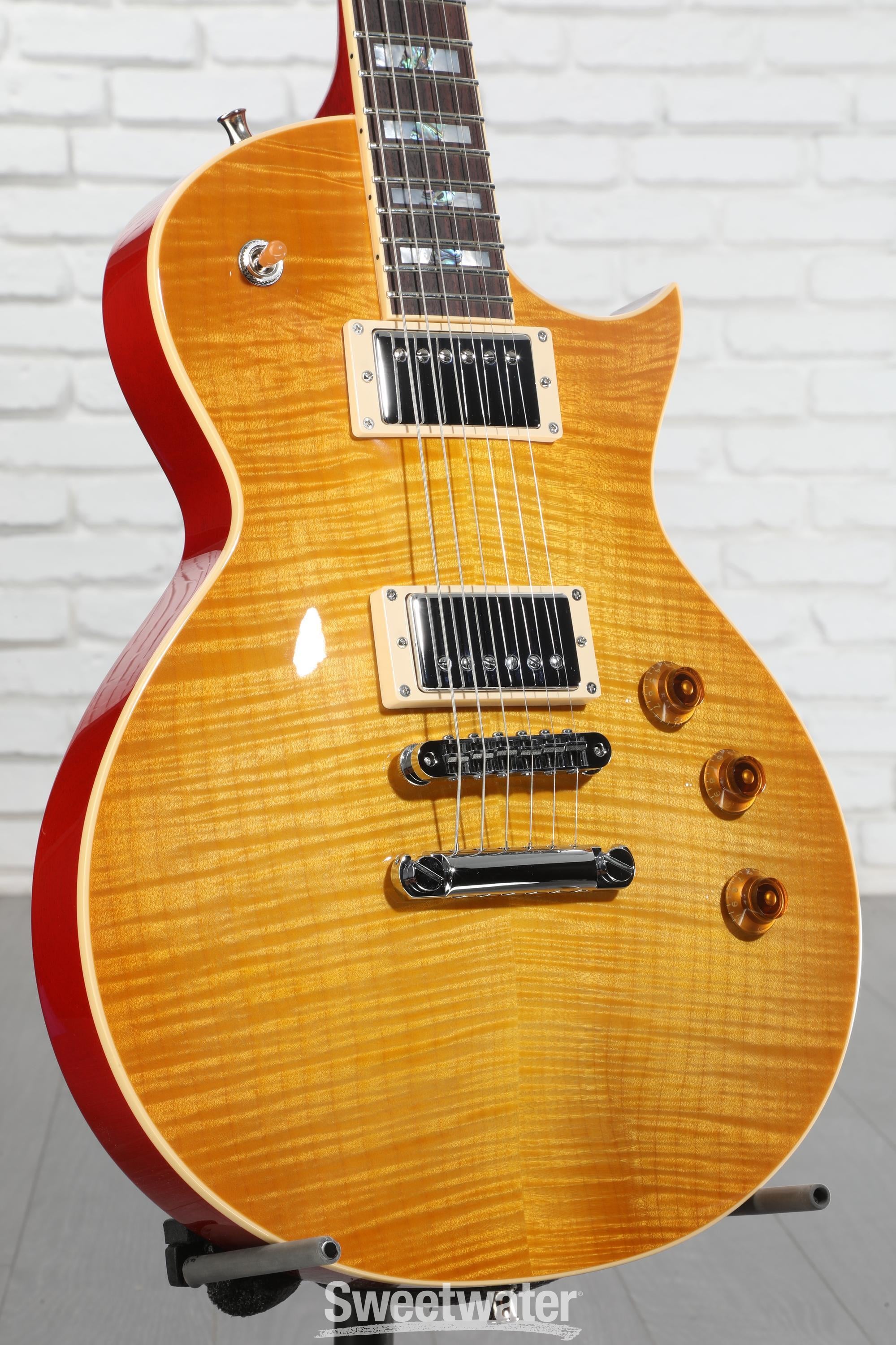 ESP Alex Skolnick Signature Electric Guitar - Lemon Burst | Sweetwater