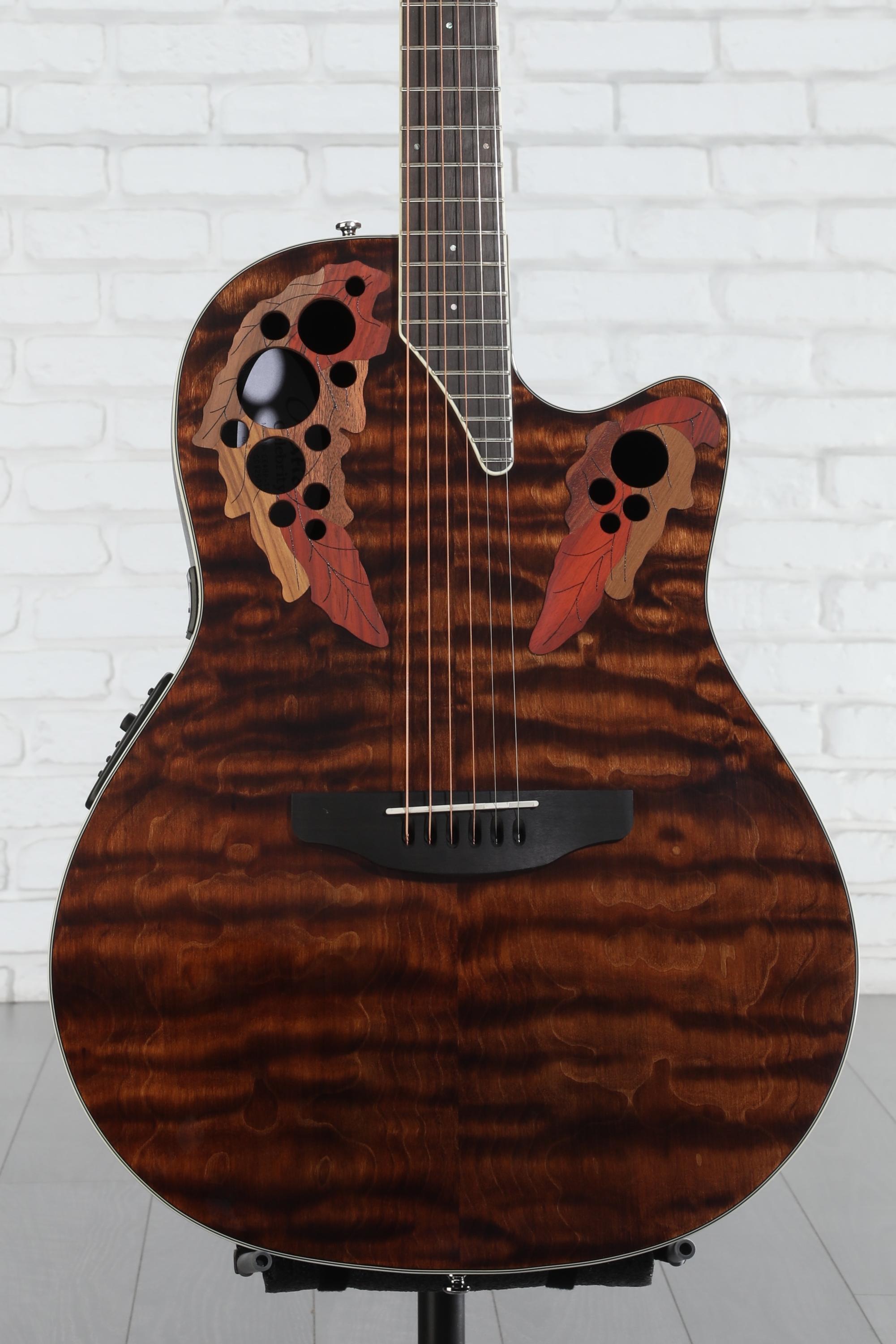 Ovation Celebrity Elite CE48P-TGE Super Shallow Acoustic-Electric