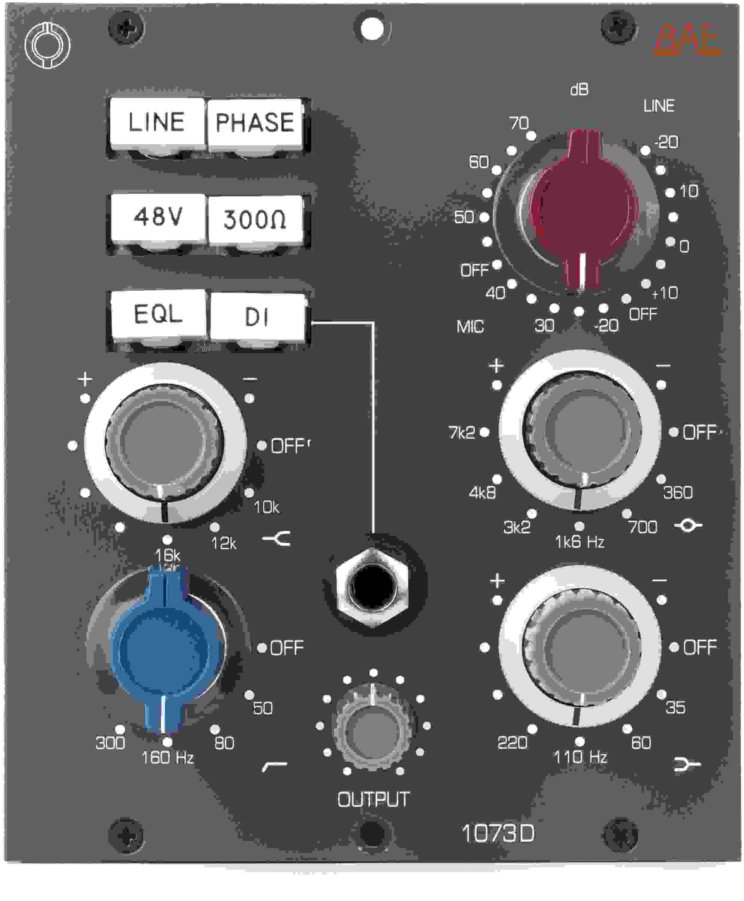 BAE 1073D 500 Series Microphone Preamp & EQ