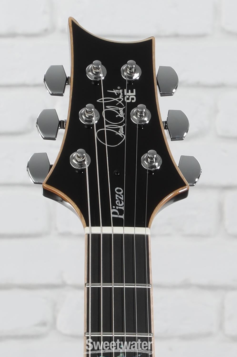 PRS SE Hollowbody II Piezo Electric Guitar - Orange Tiger Smokeburst