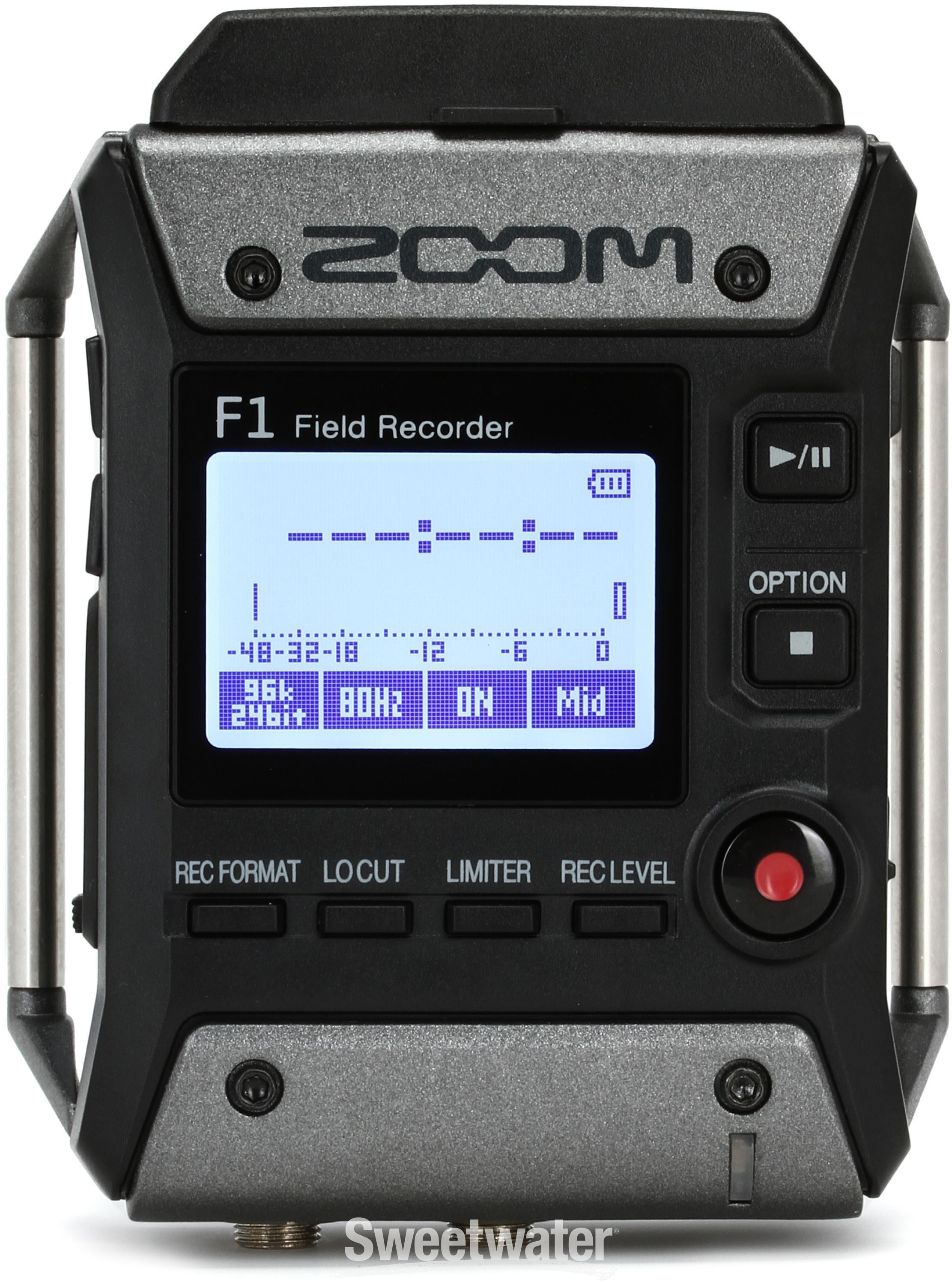 Zoom F1-LP Field Recorder and Lavalier Microphone