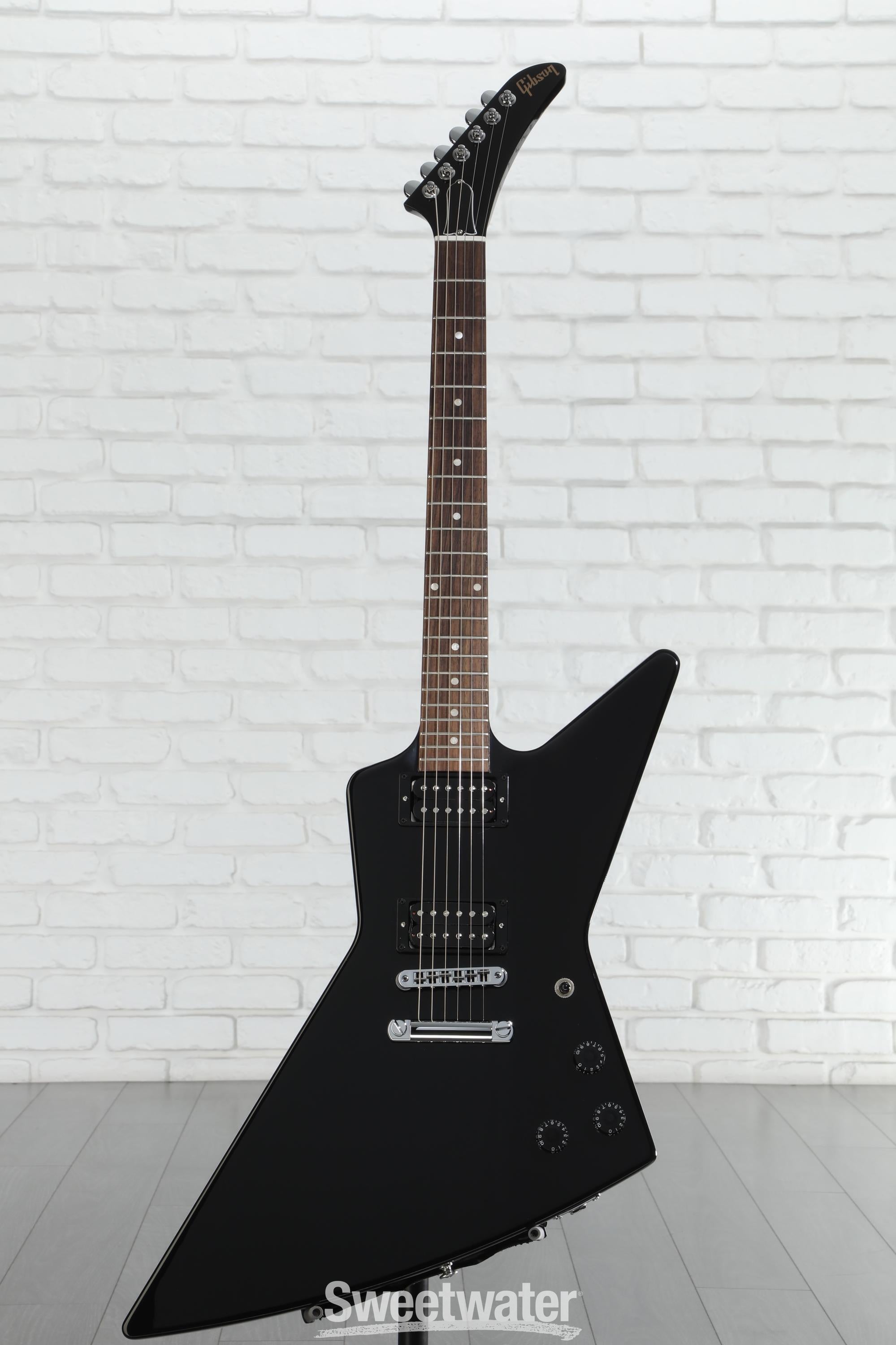Gibson 80s Explorer Solidbody Electric Guitar - Ebony