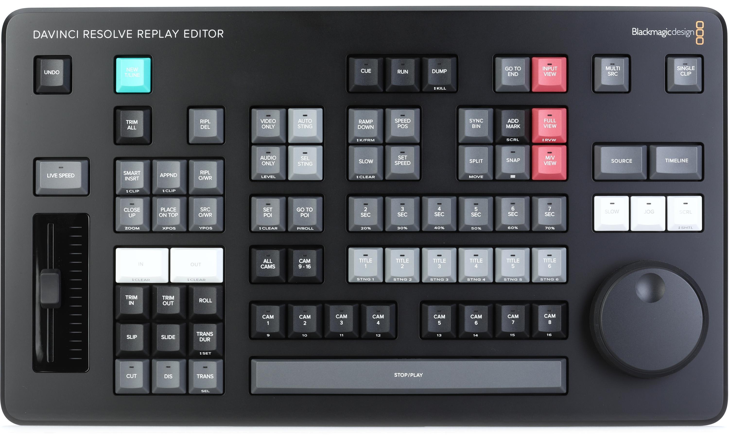 DaVinci Resolve Editor Keyboard（ほぼ新品） Blackmagic Design DaVinci Resolve Editor Keyboard | Sweetwater