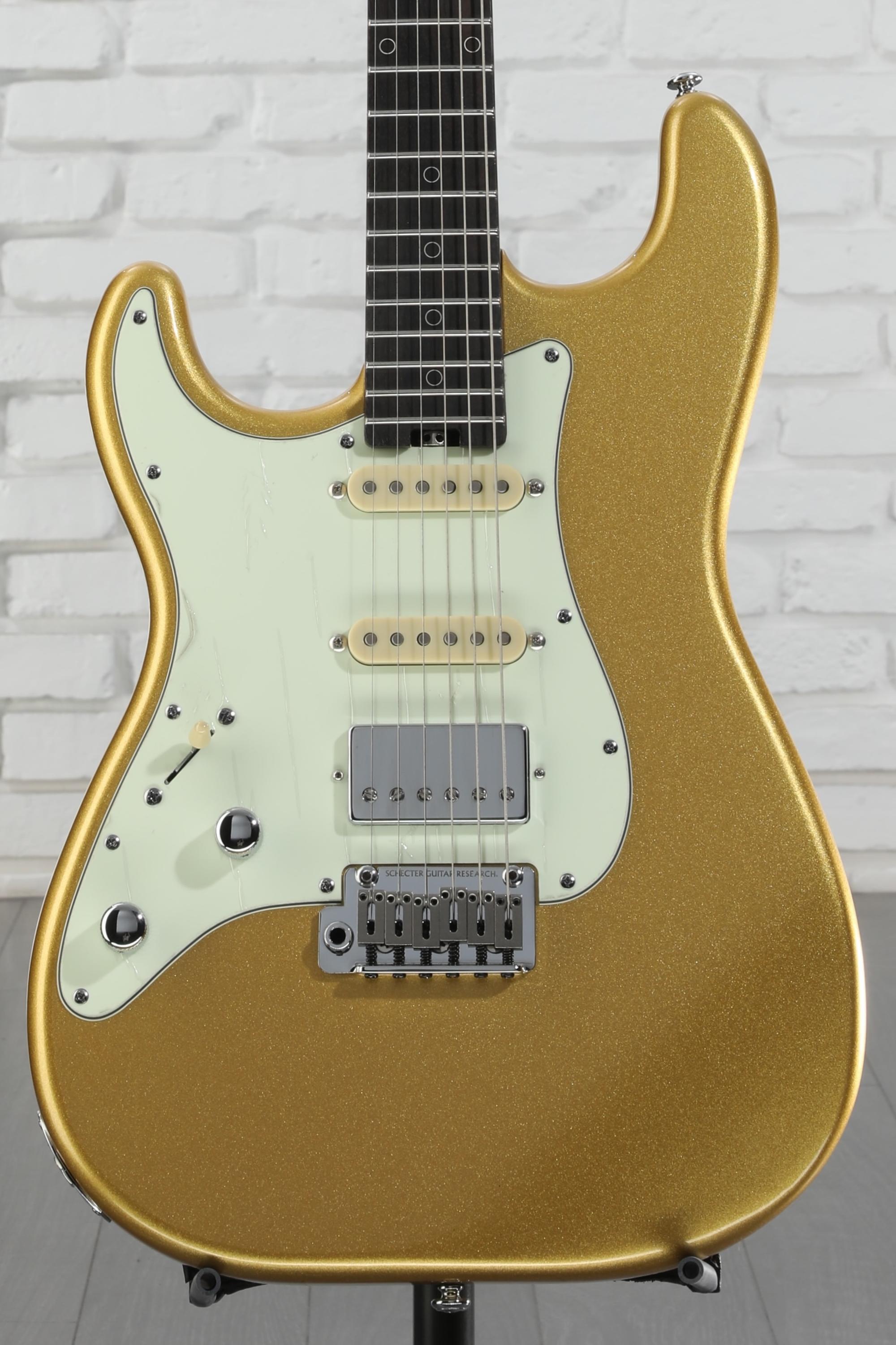 Schecter Nick Johnston Traditional HSS 10th Anniversary Left