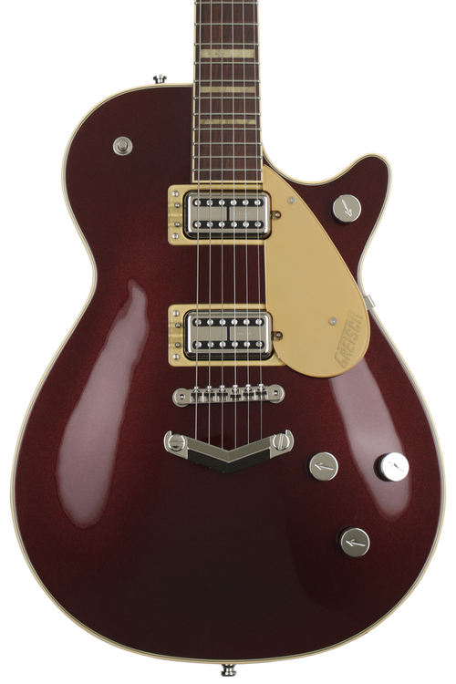 Gretsch G6228 Player's Edition Duo Jet Electric Guitar - Dark Cherry  Metallic