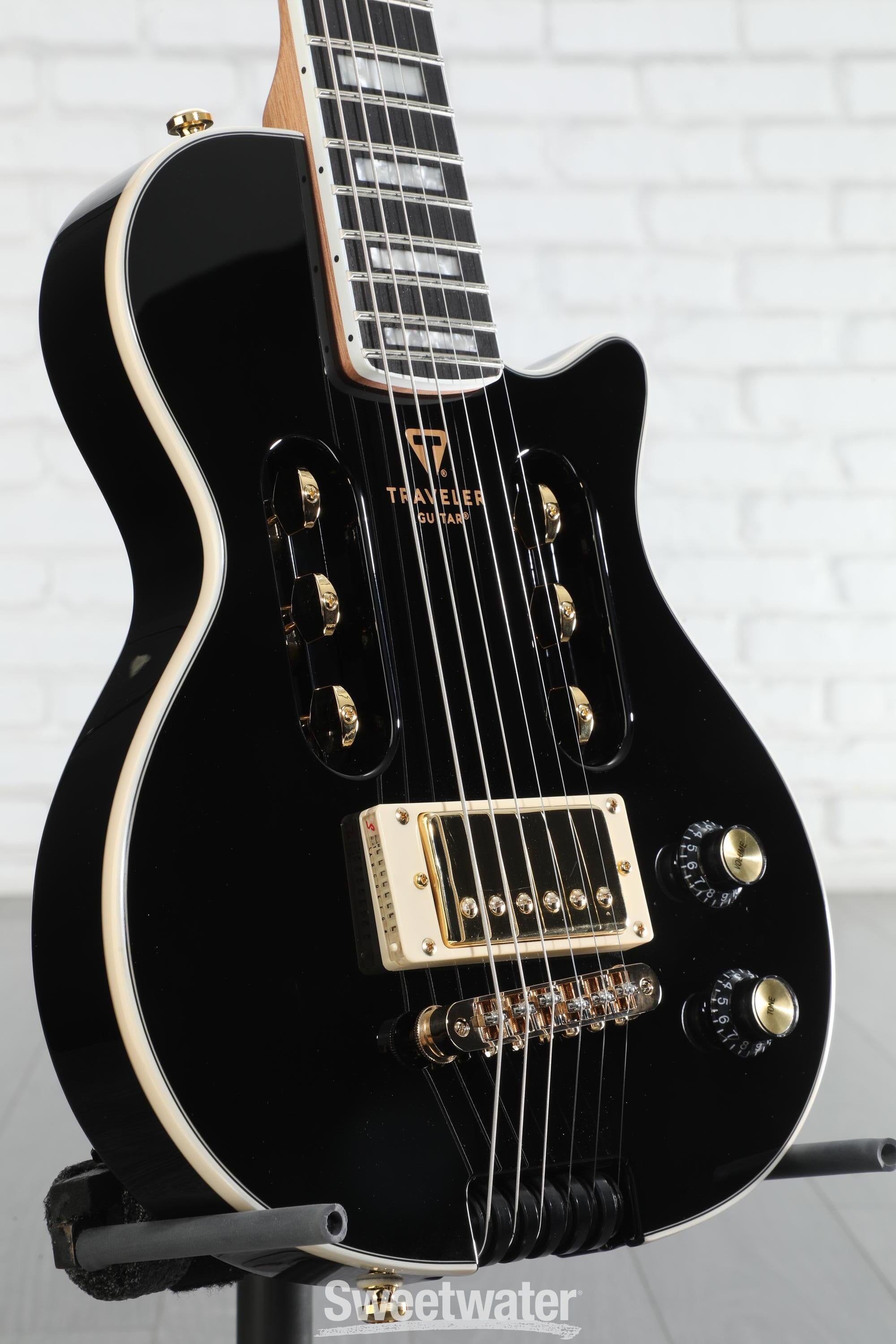 Traveler Guitar EG-1 Custom Electric Guitar - Gloss Black | Sweetwater